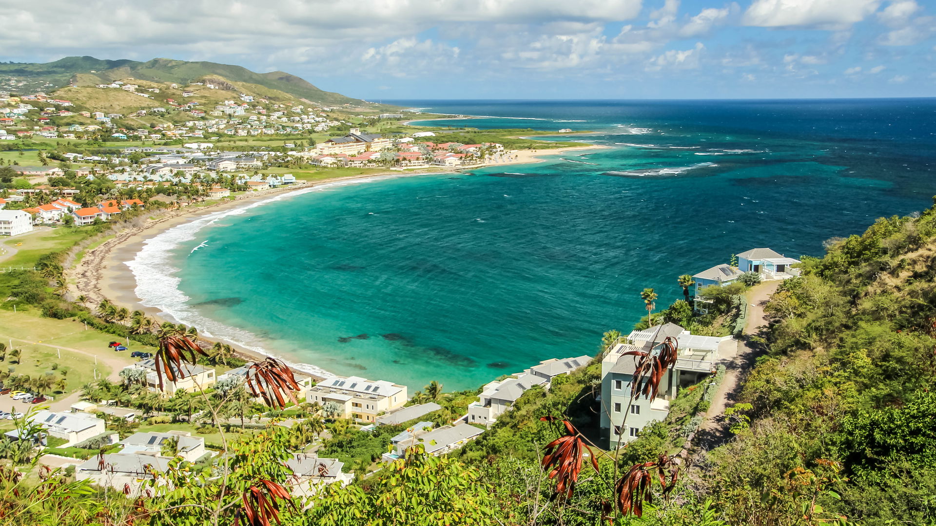 St. Kitts Frigate Bay from Timothy Hill Overlook