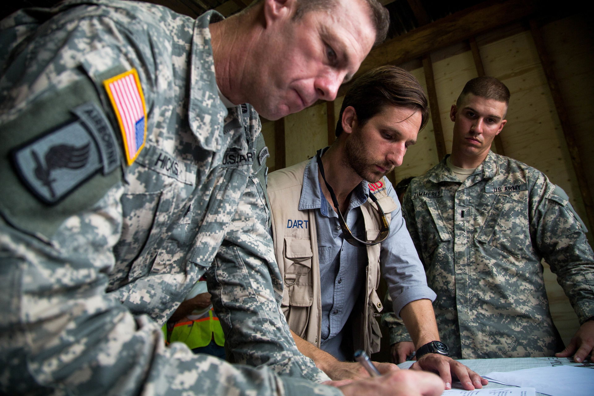 Members of the Joint Forces Command – United Assistance, U.S. A…