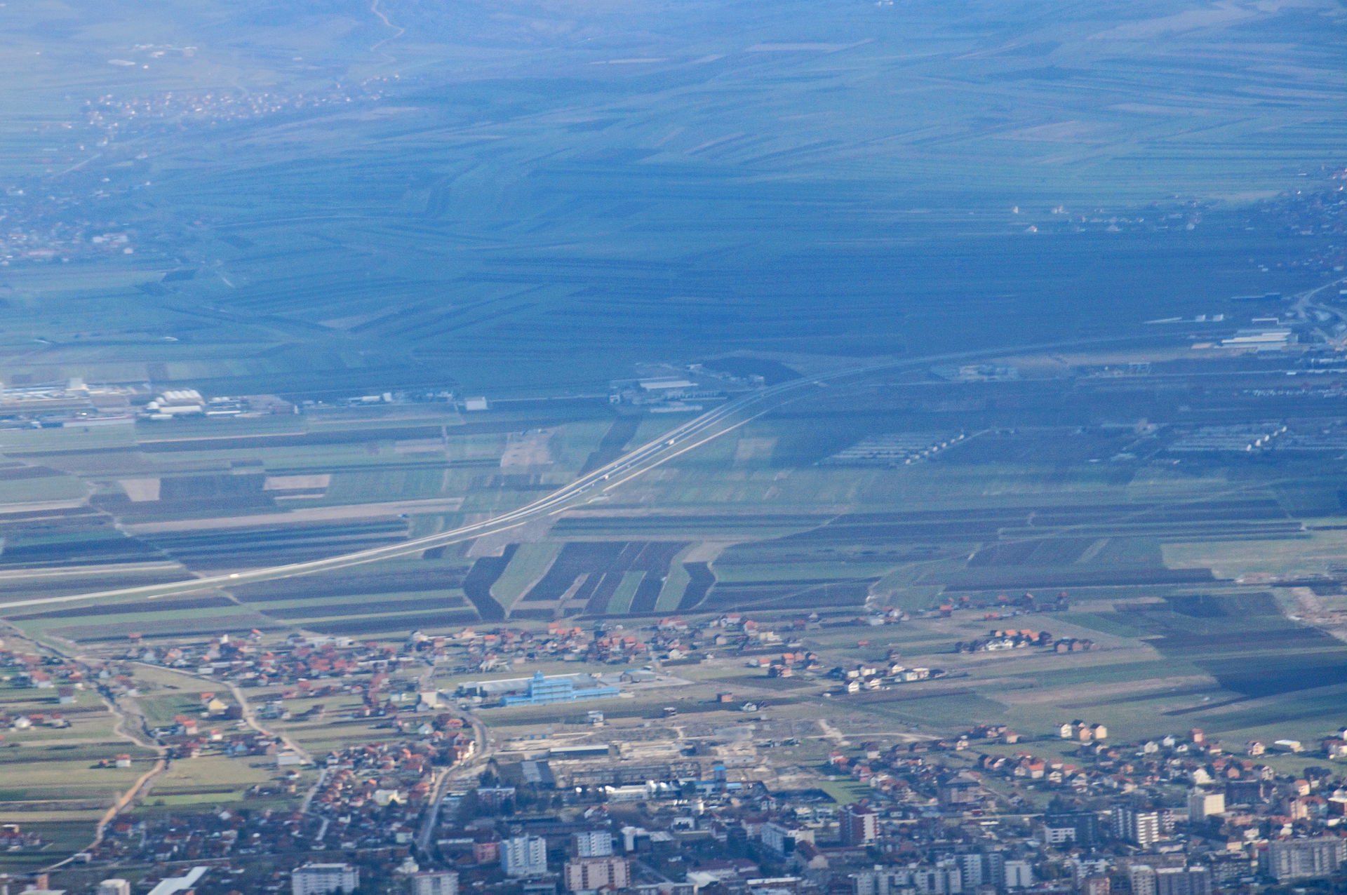 Route 6 east of Lipjan