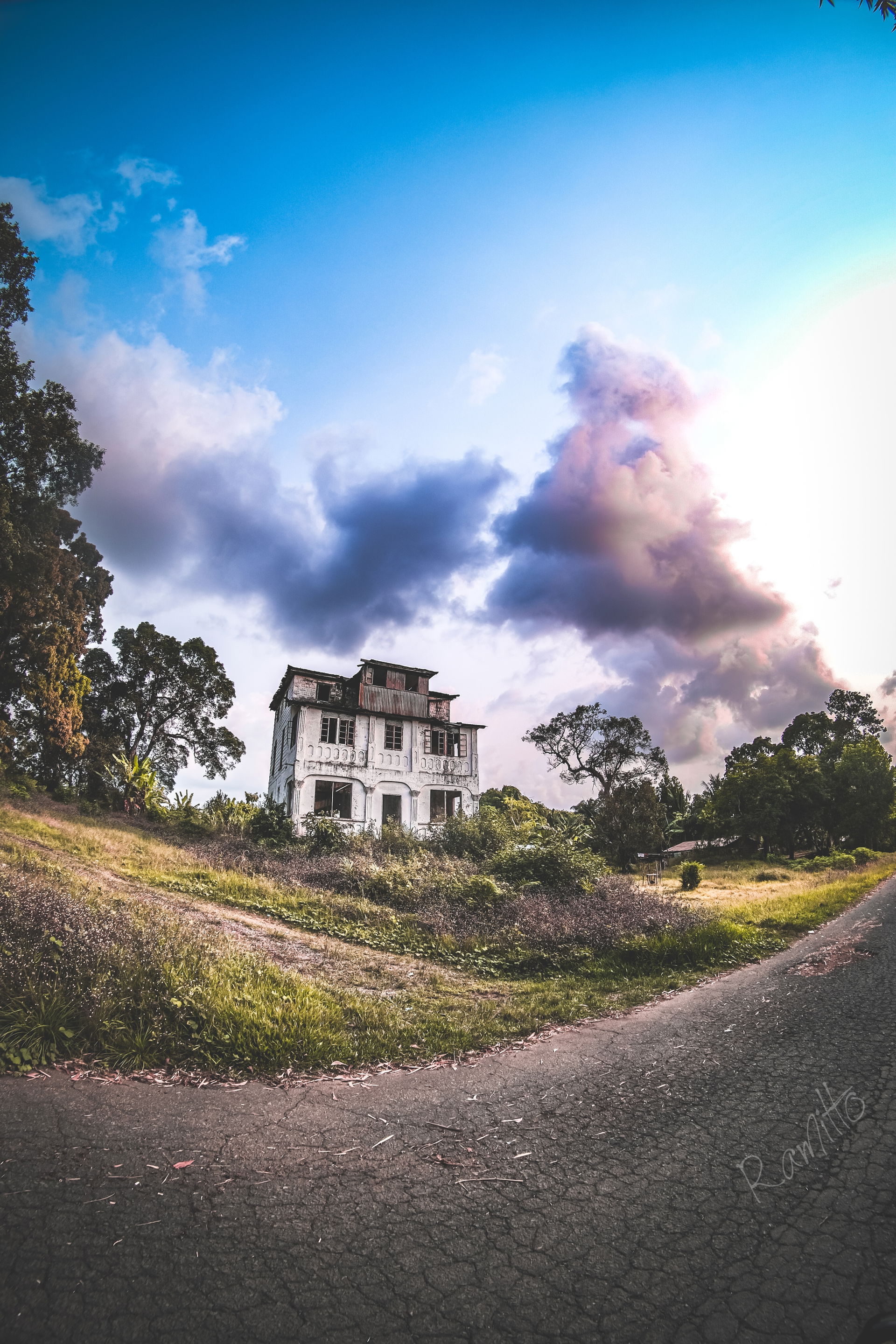 A two storey building (surviving structure), of the early settl…