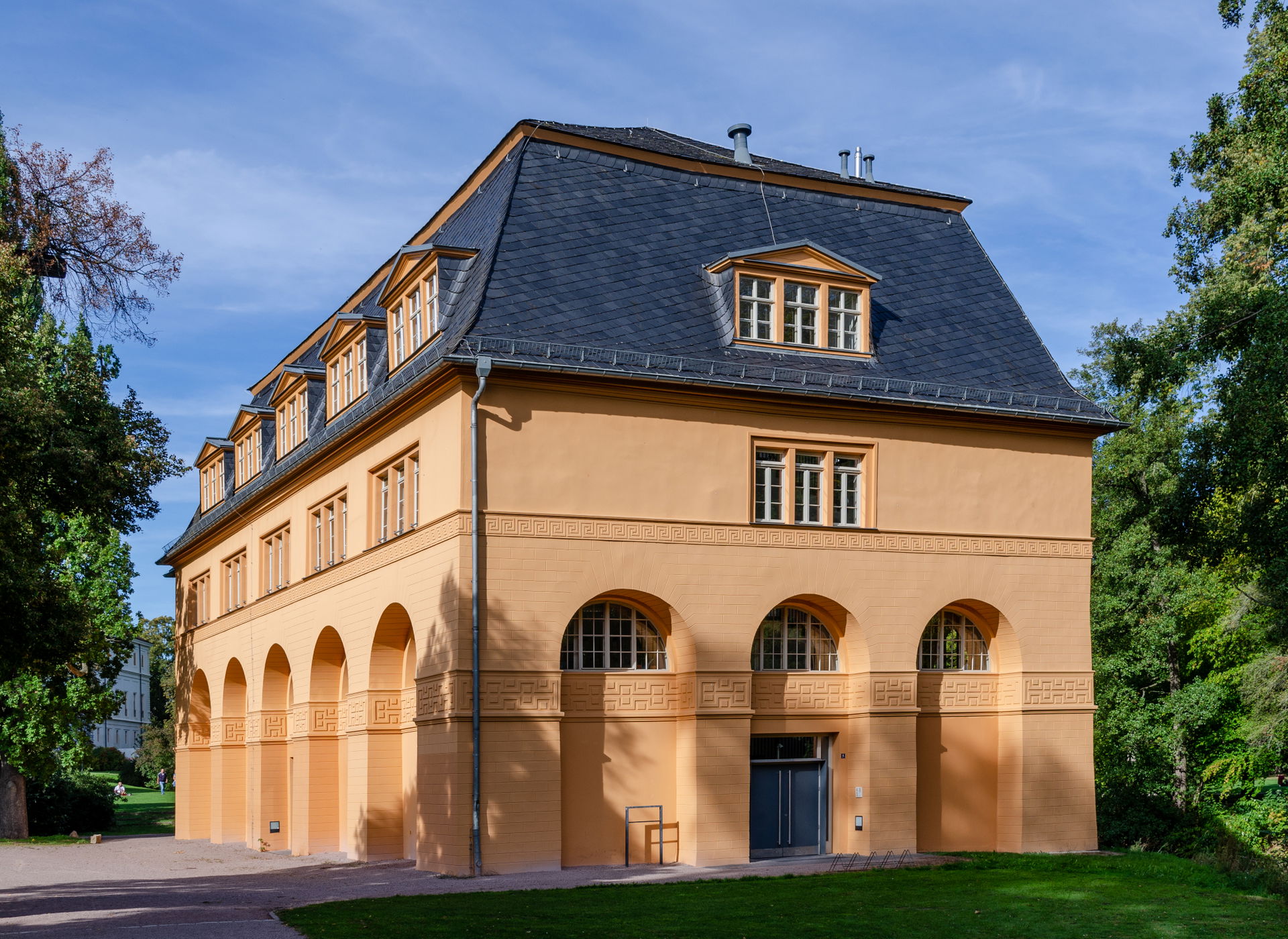Weimar (Thuringia, Germany) – riding house – view from the south