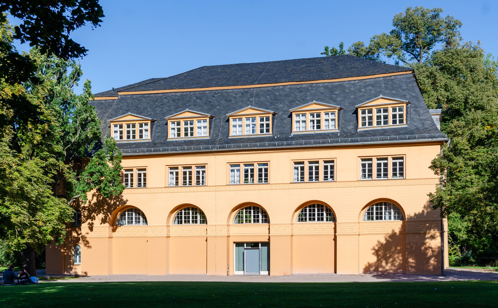 Weimar (Thuringia, Germany) – riding house – western facade