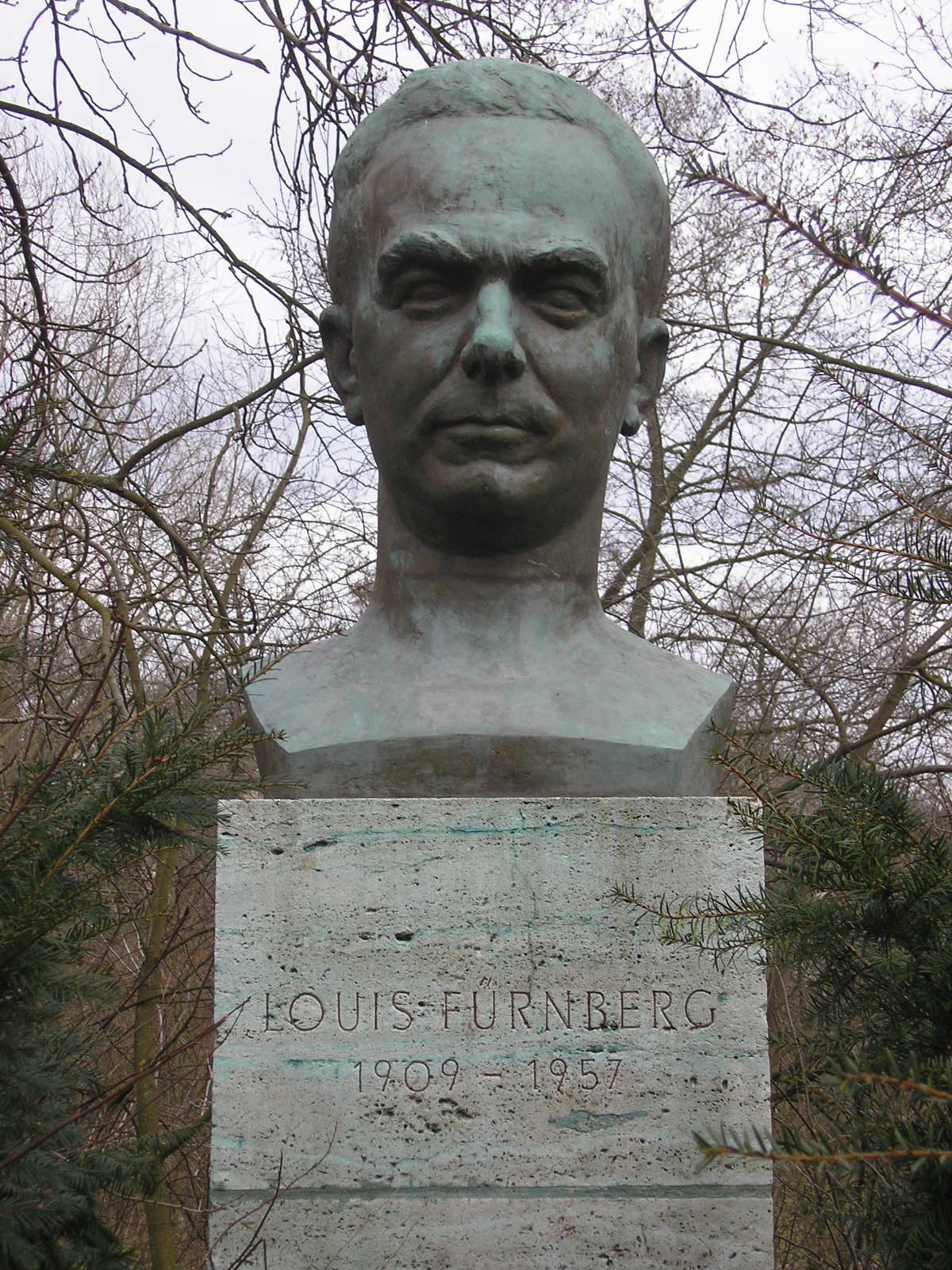 Das Louis-Fürnberg-Denkmal in Weimar (Thüringen).