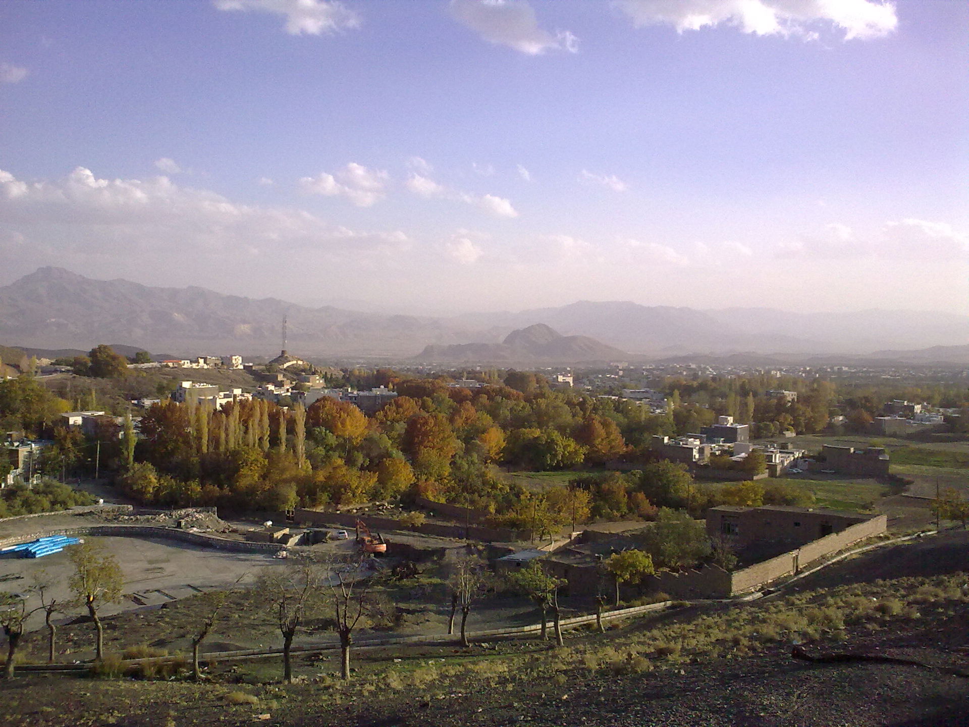 View of Mahalat, Iran