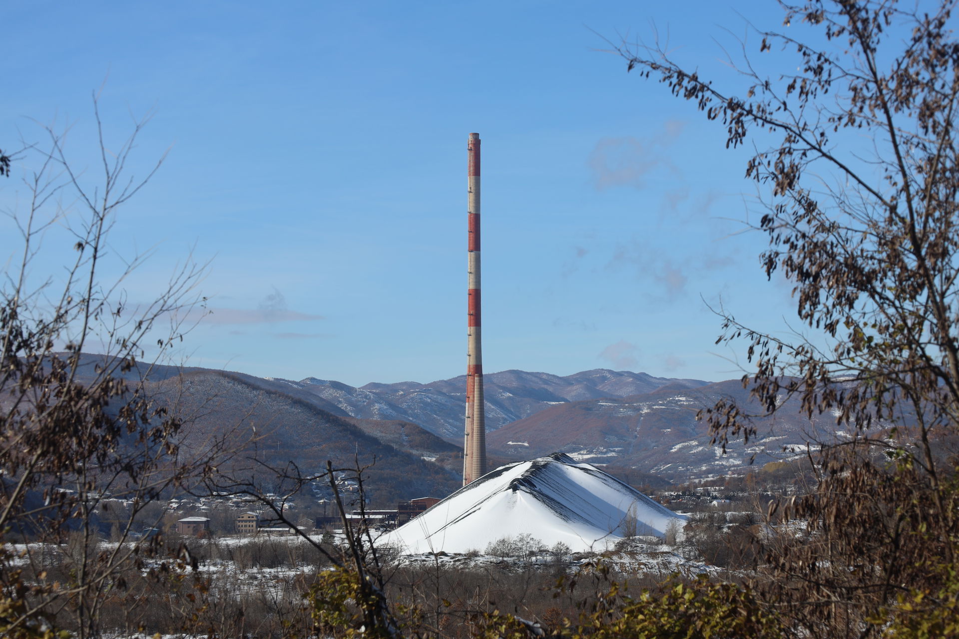 Trepca Combine's smelter in Zvecan, Mitrovica