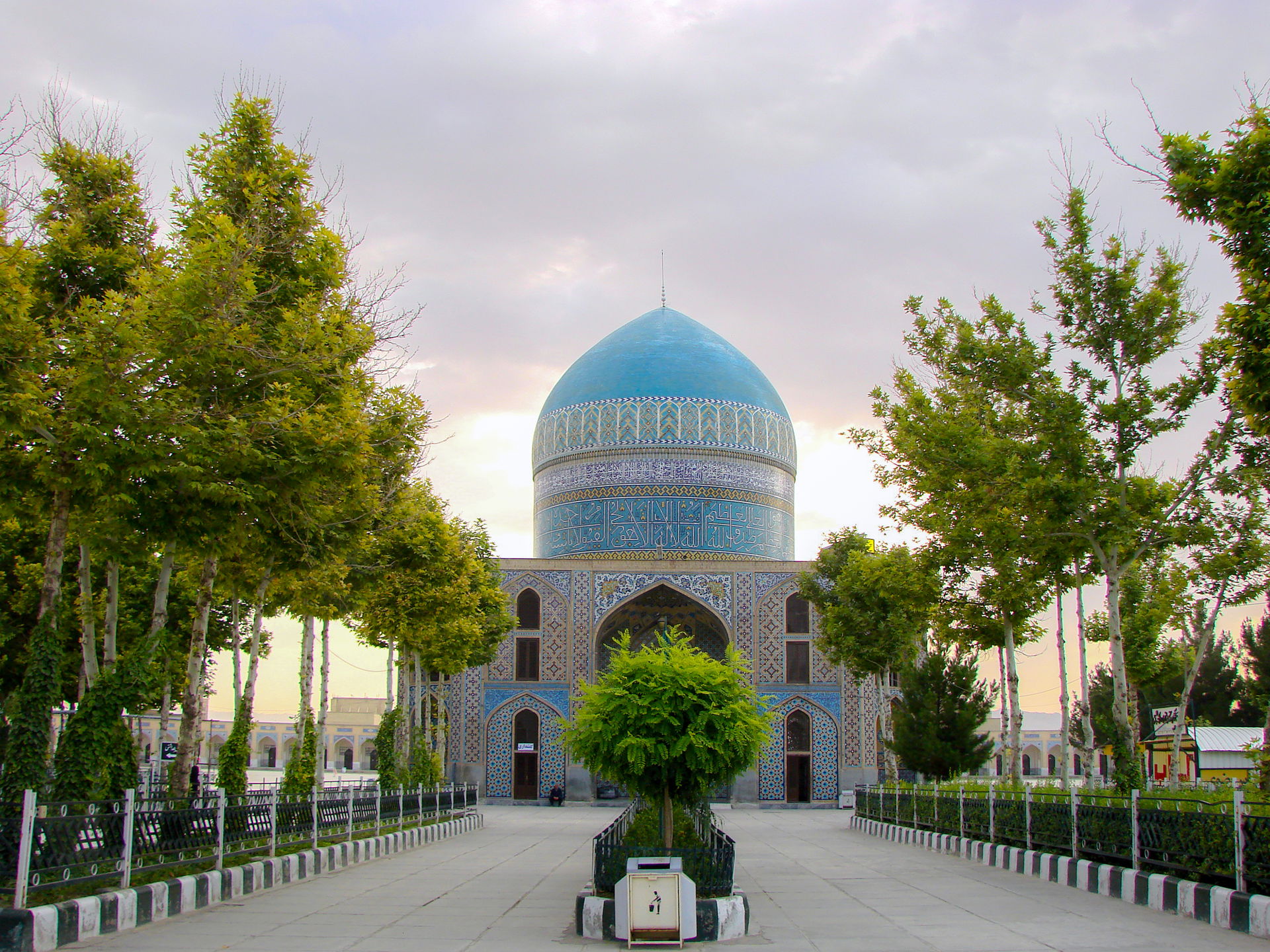 This is a photo of a monument in Iran identified by the ID