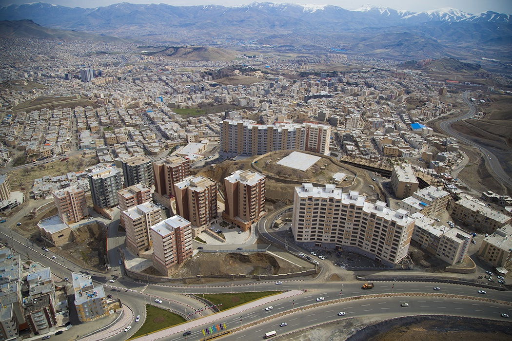 تصویرهوایی از شهر سنندج