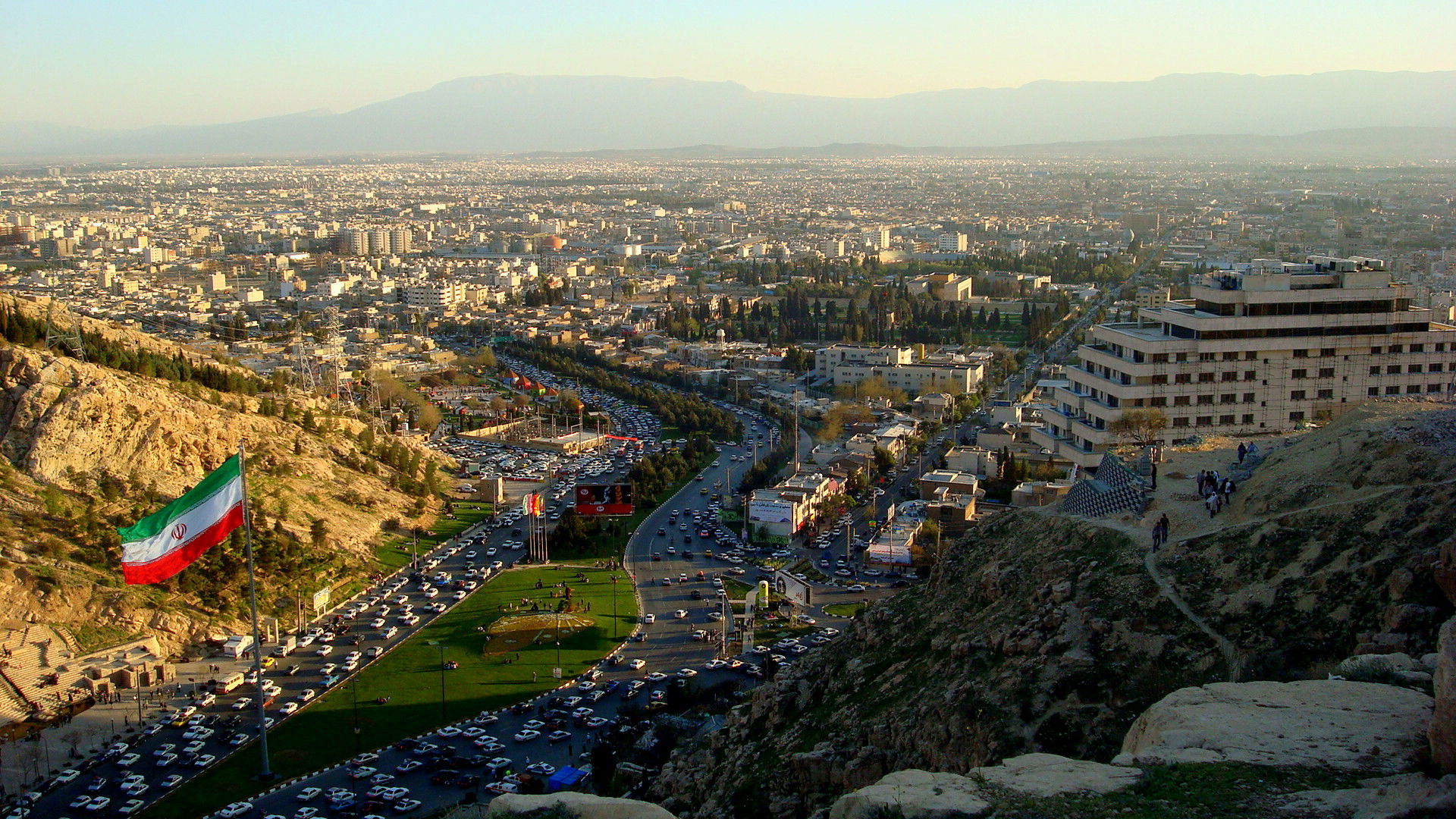 The development of the city of Shiraz from the Balai Koh Mushar…