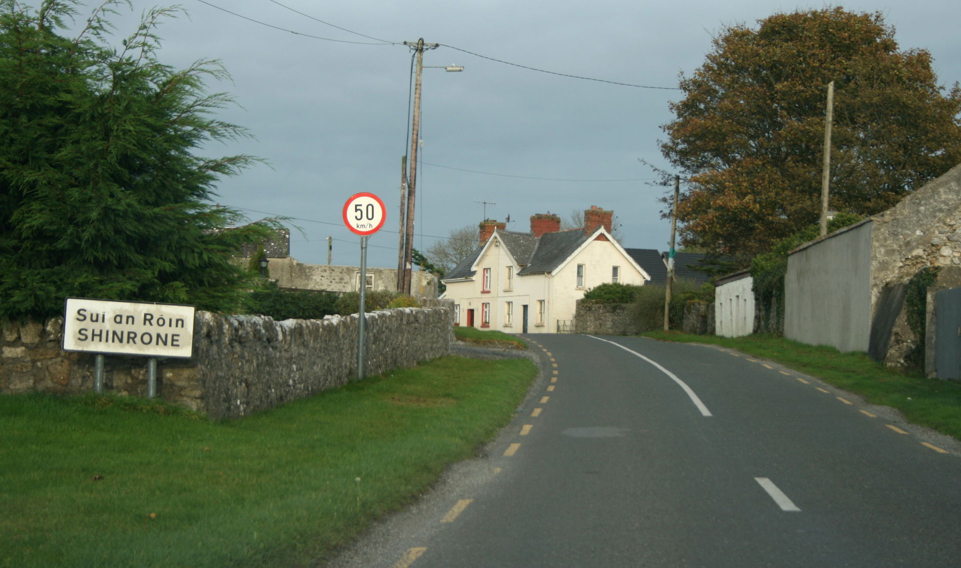On the R491 approaching Shinrone, County Offaly, Ireland