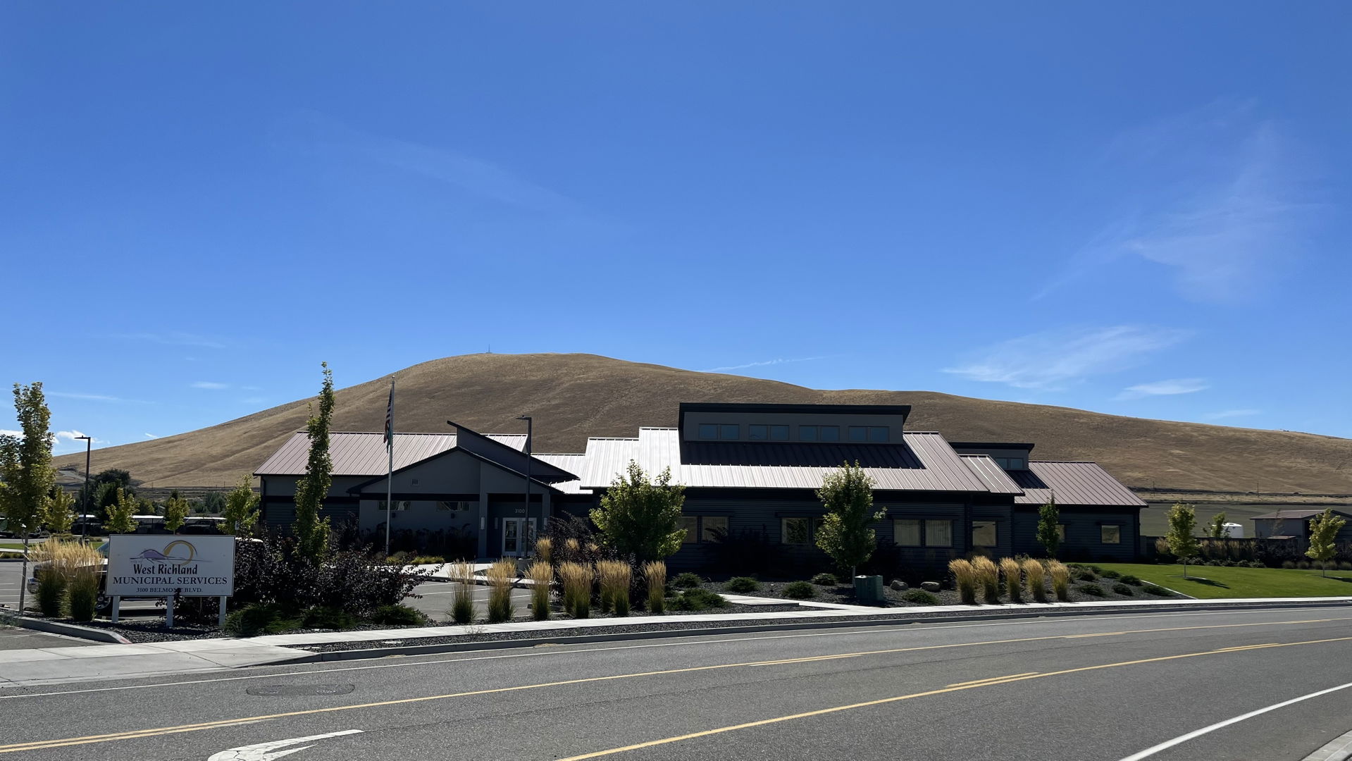 West Richland's current city hall complex on Belmont Boulevard,…