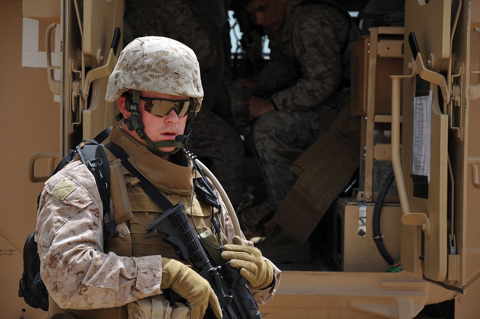 Gunnery Sgt. Jason Eckman, the staff noncommissioned officer-in…