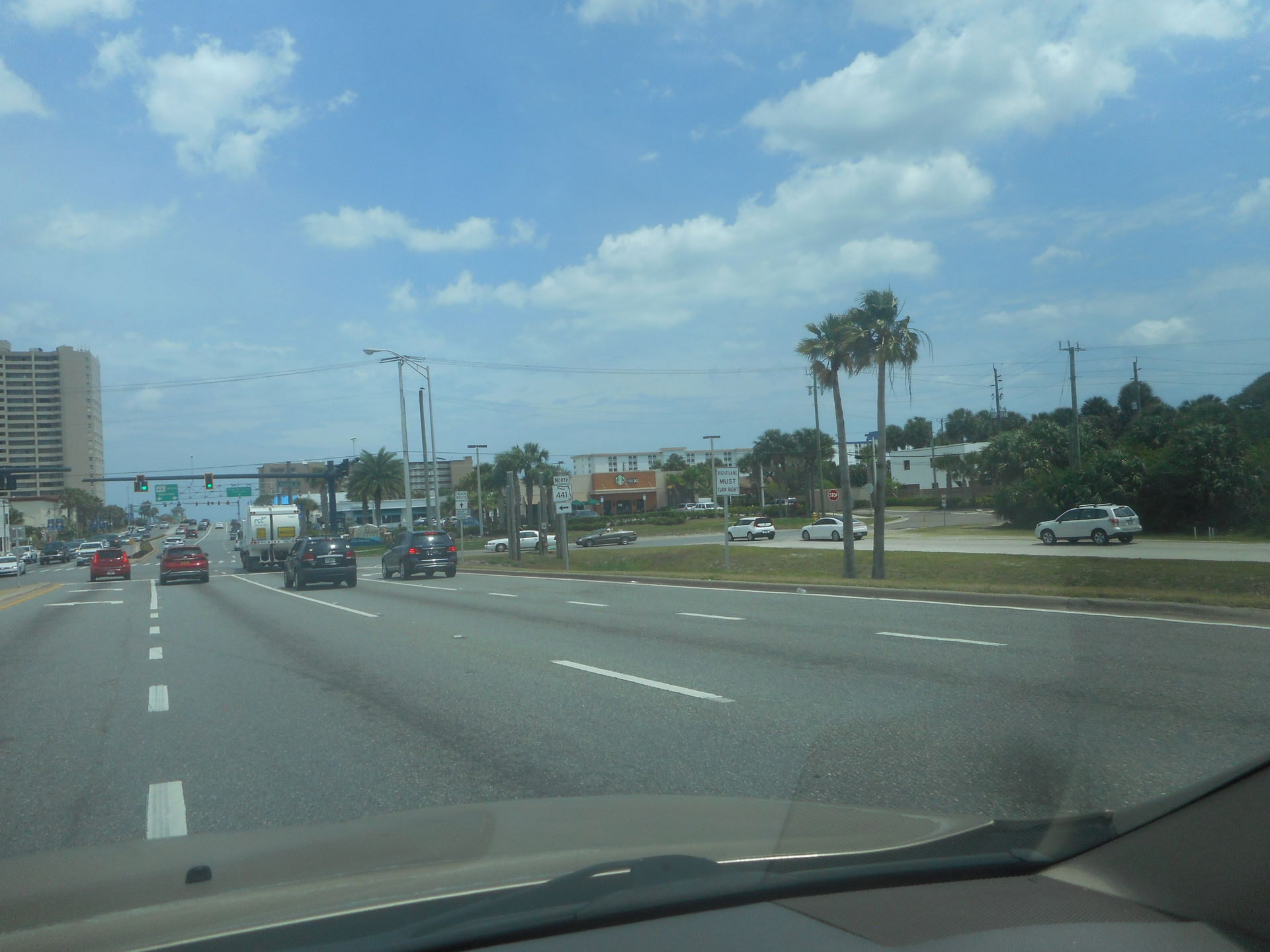The east end of the Port Orange Causeway (Northbound Florida St…