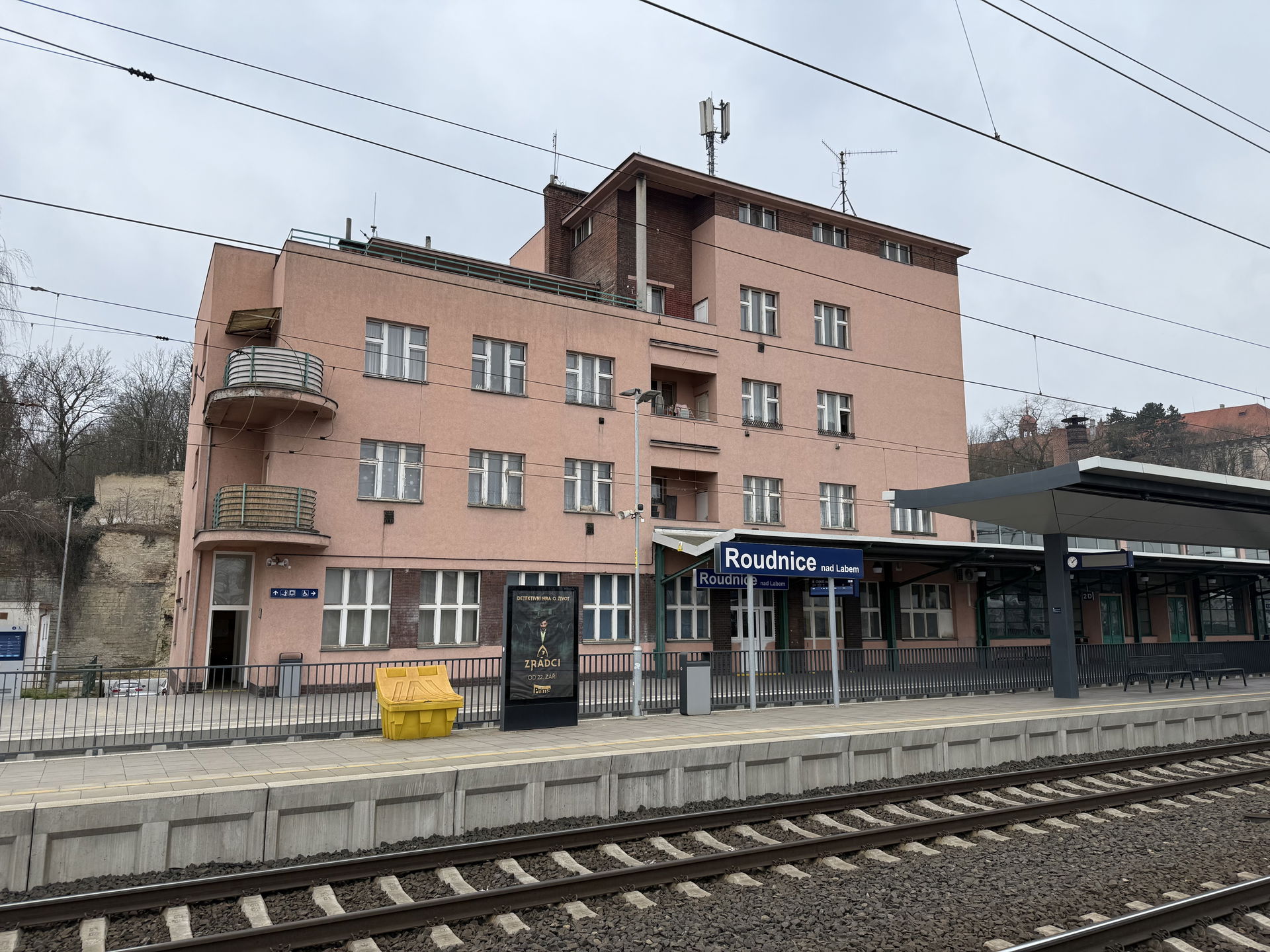 Roudnice nad Labem train station, Litoměřice District, Ústí nad…
