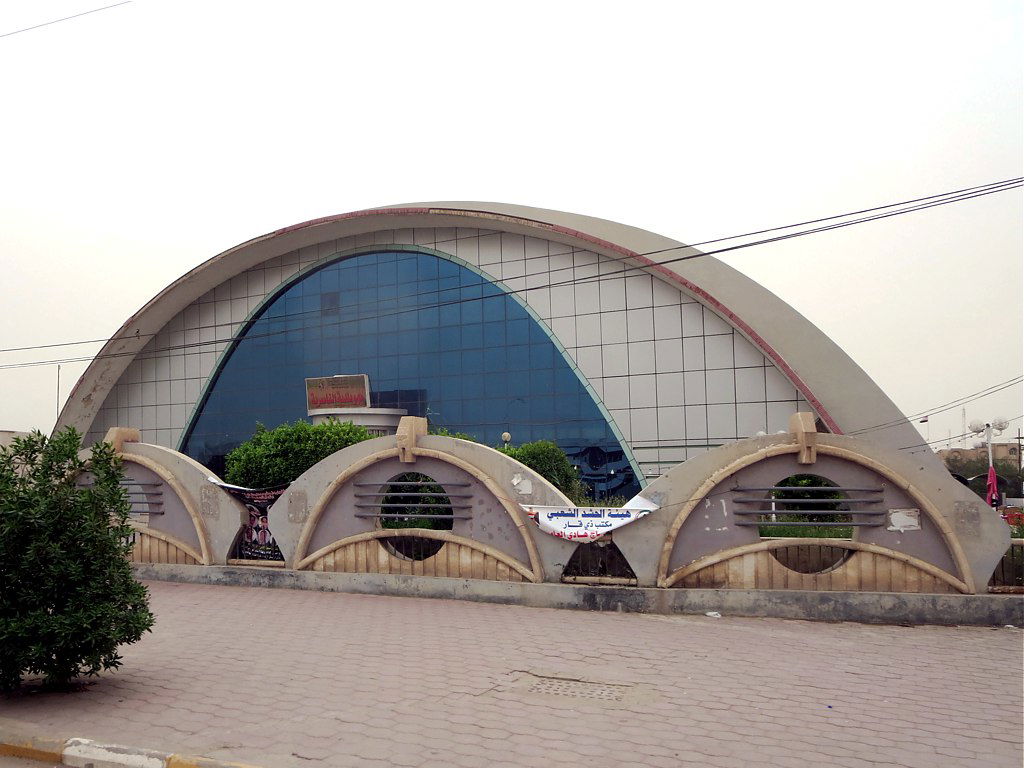 The Nasiriyah Bahoo, a 1,000-seat municipal auditorium in Nazir…