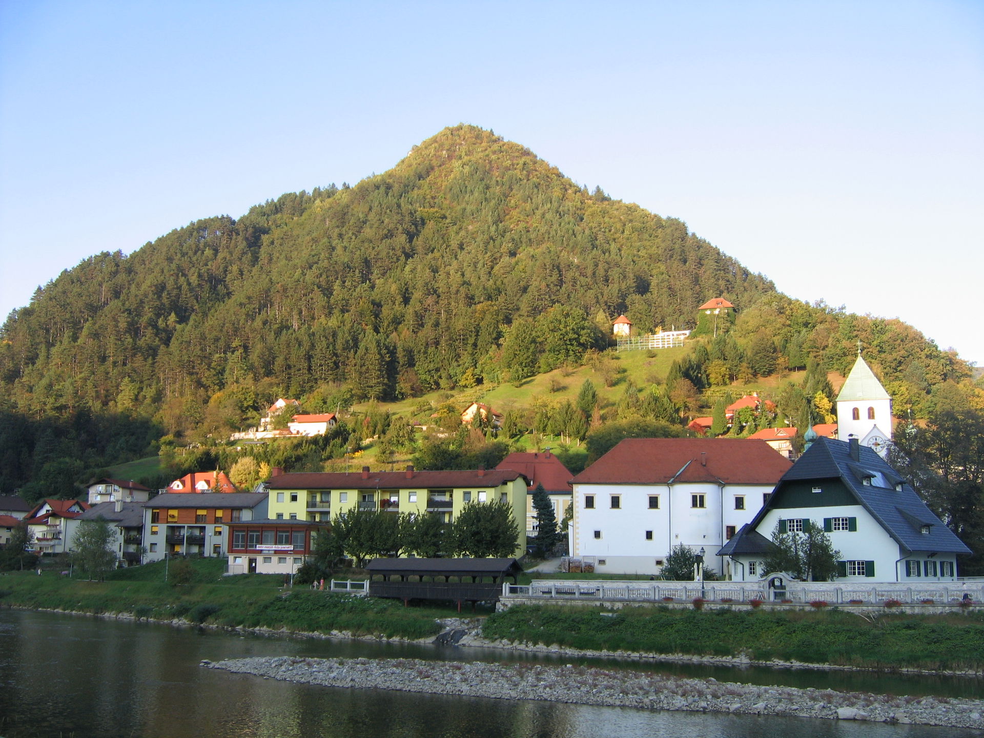 Hum, the most prominent peak of Laško region.