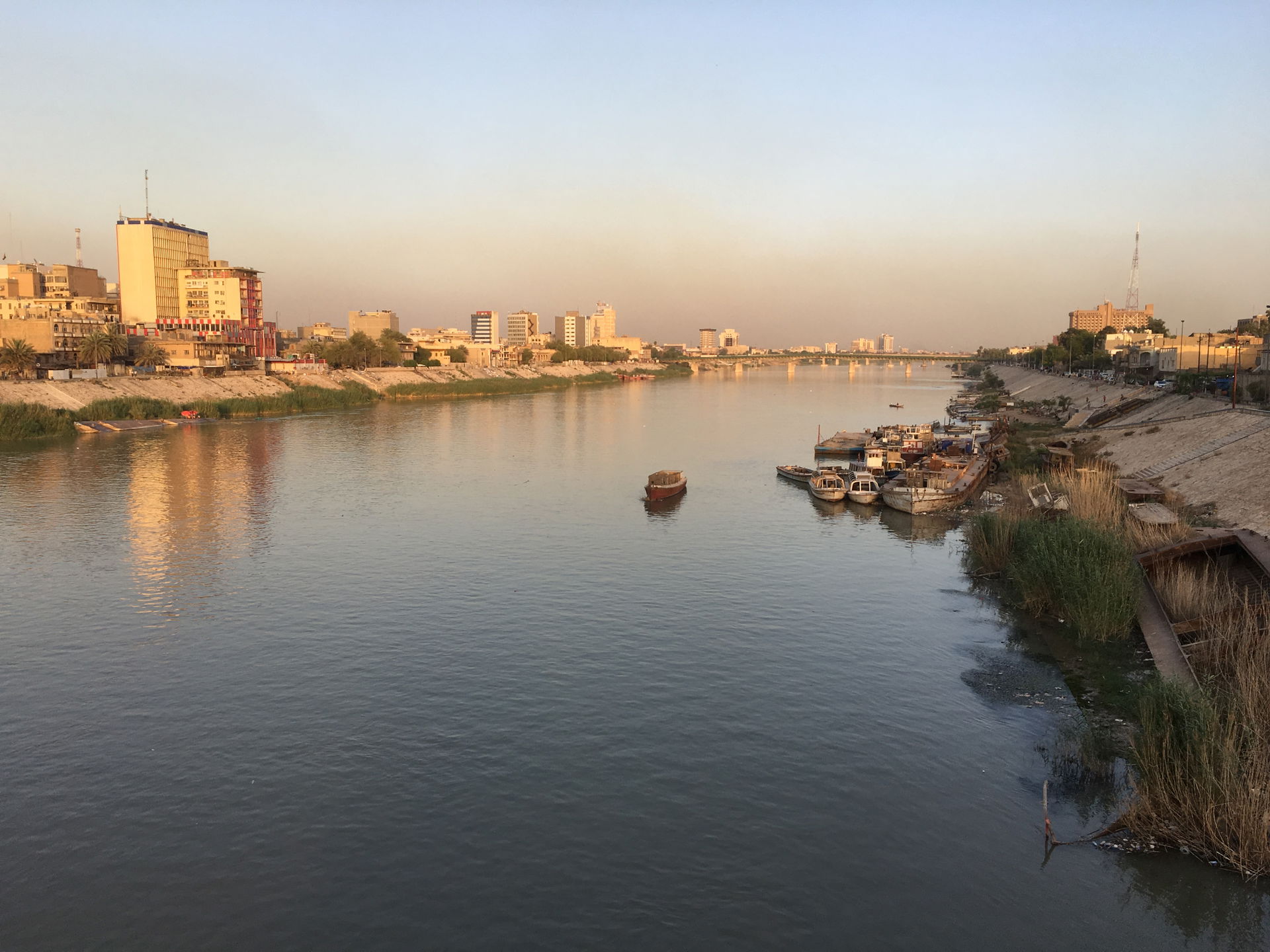 Sunset on the Tigris
