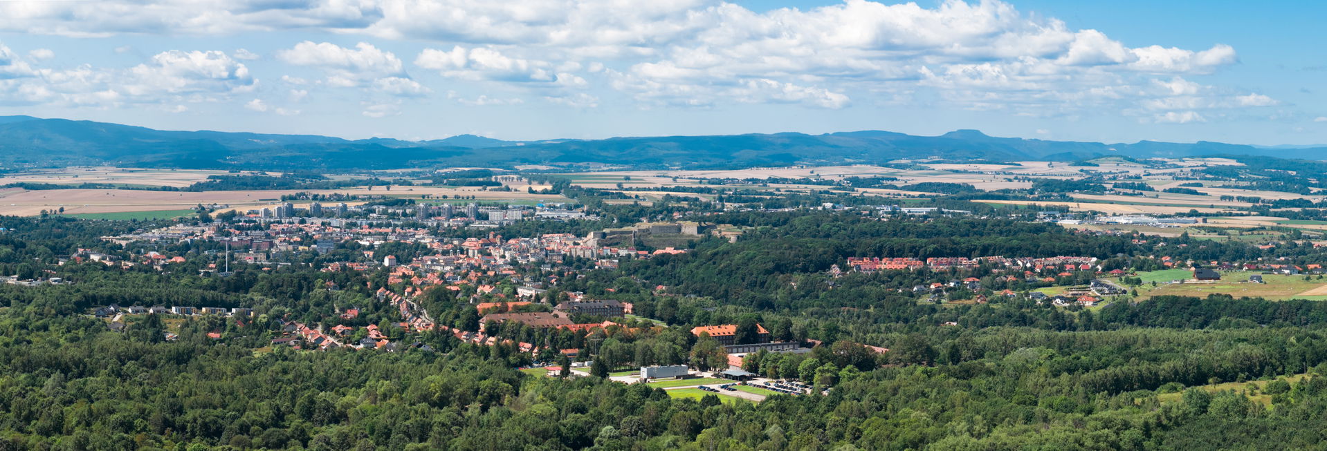 Kłodzko, panorama