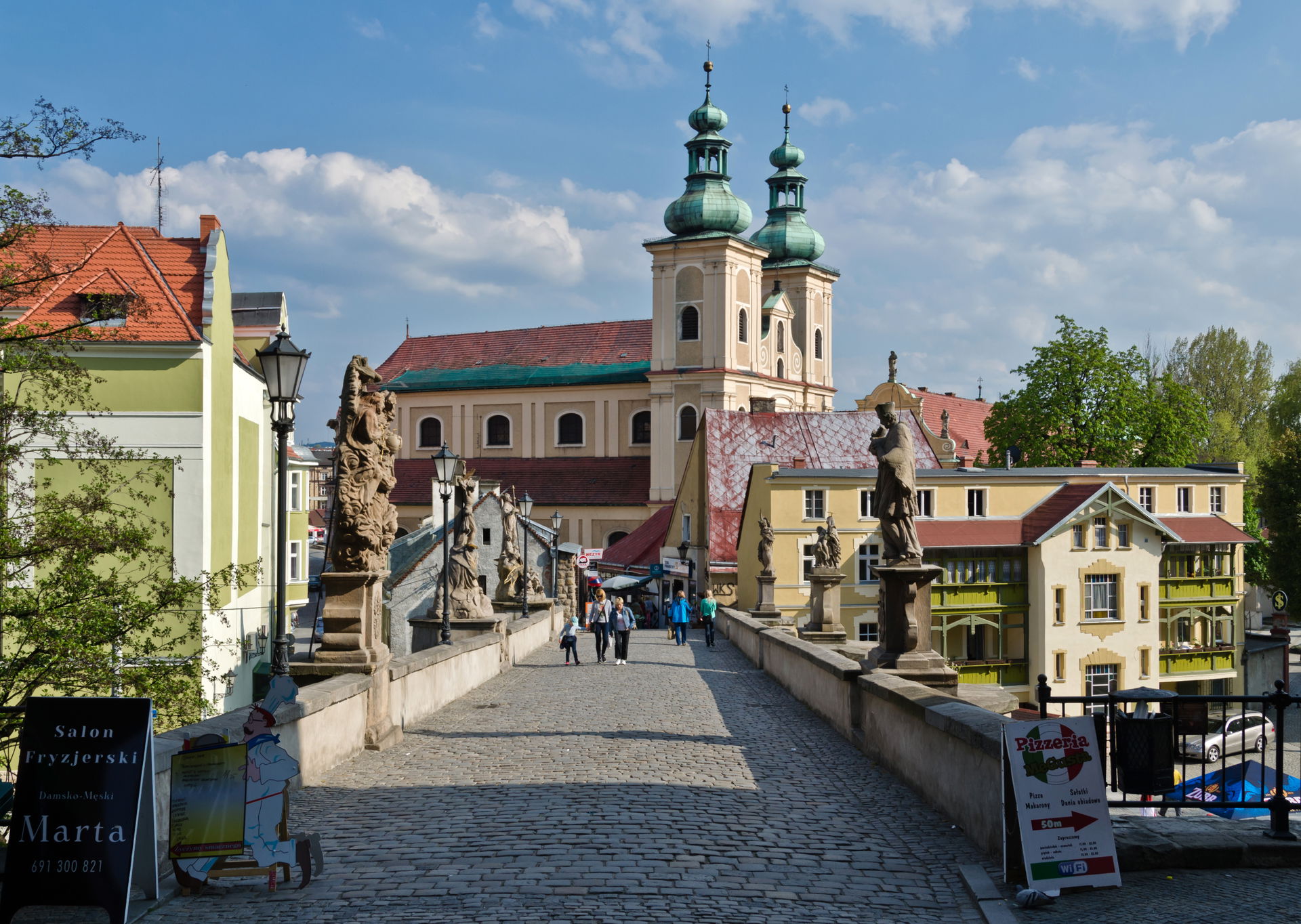 Gothic bridge in Kłodzko