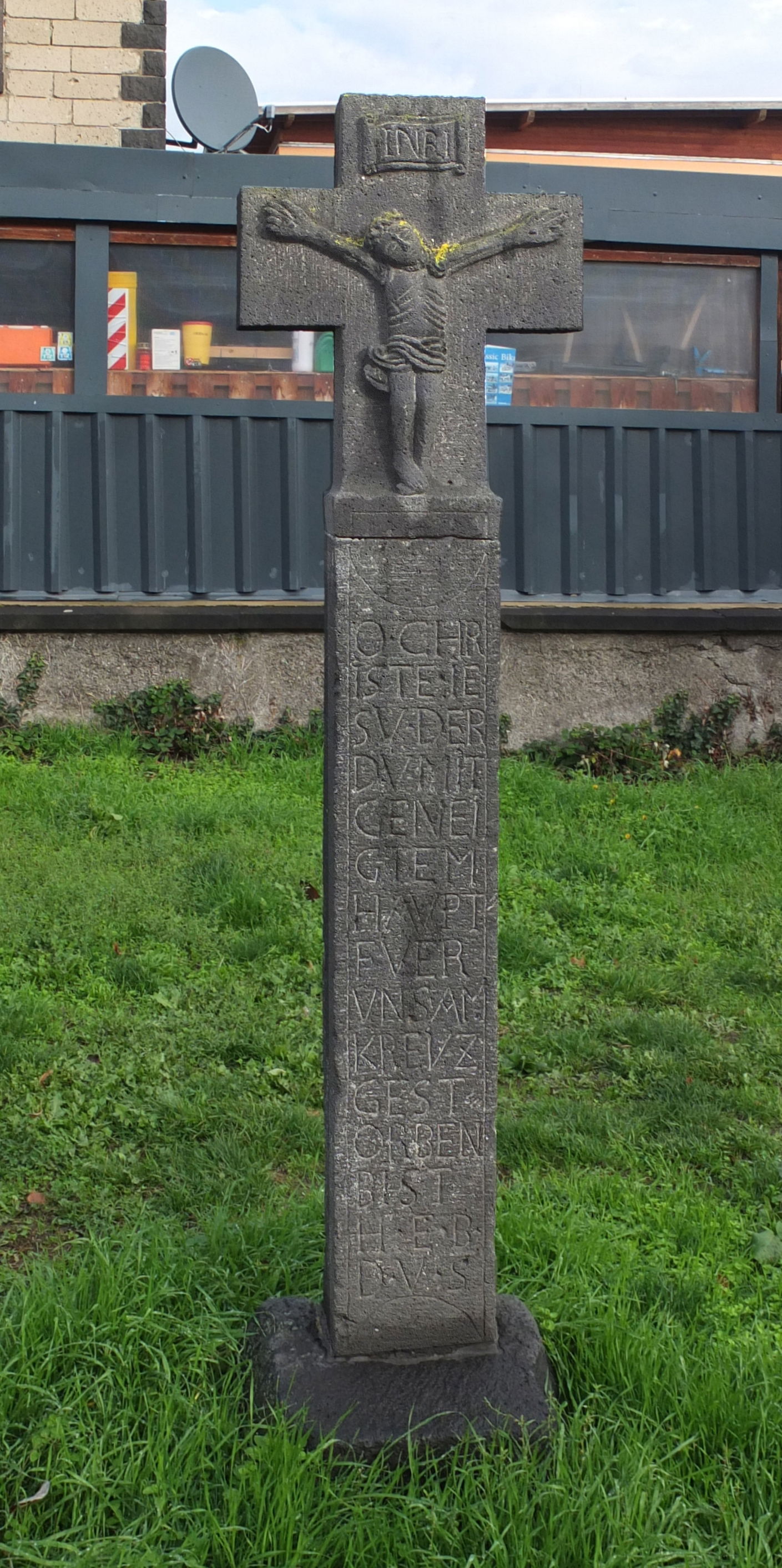 Wayside cross in Mendig (Germany), undated , 18th century.
This…