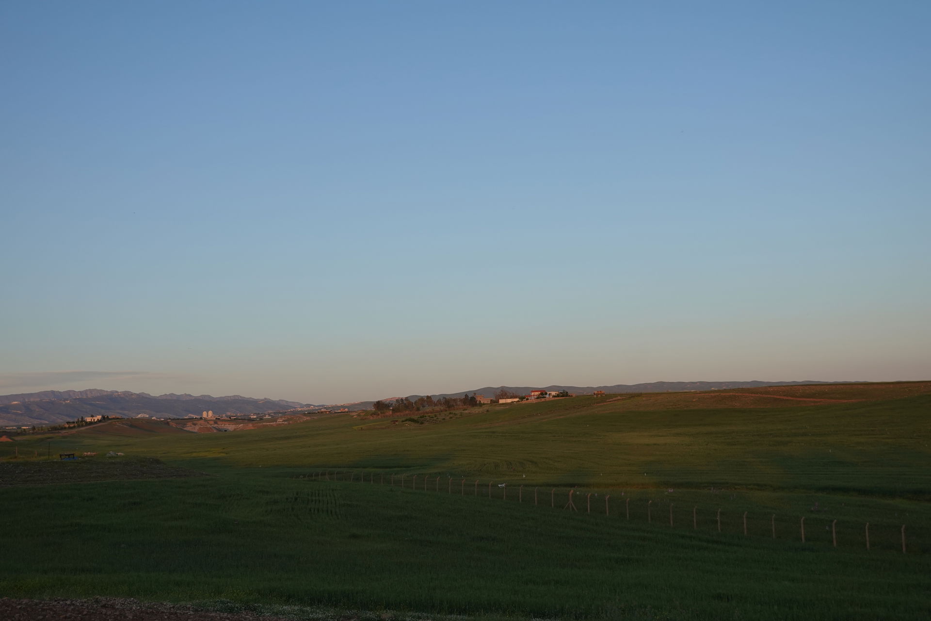 Erbil countryside in spring