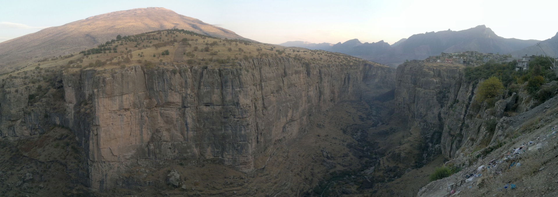 Panorama Photo of the Rawanduz Valley.