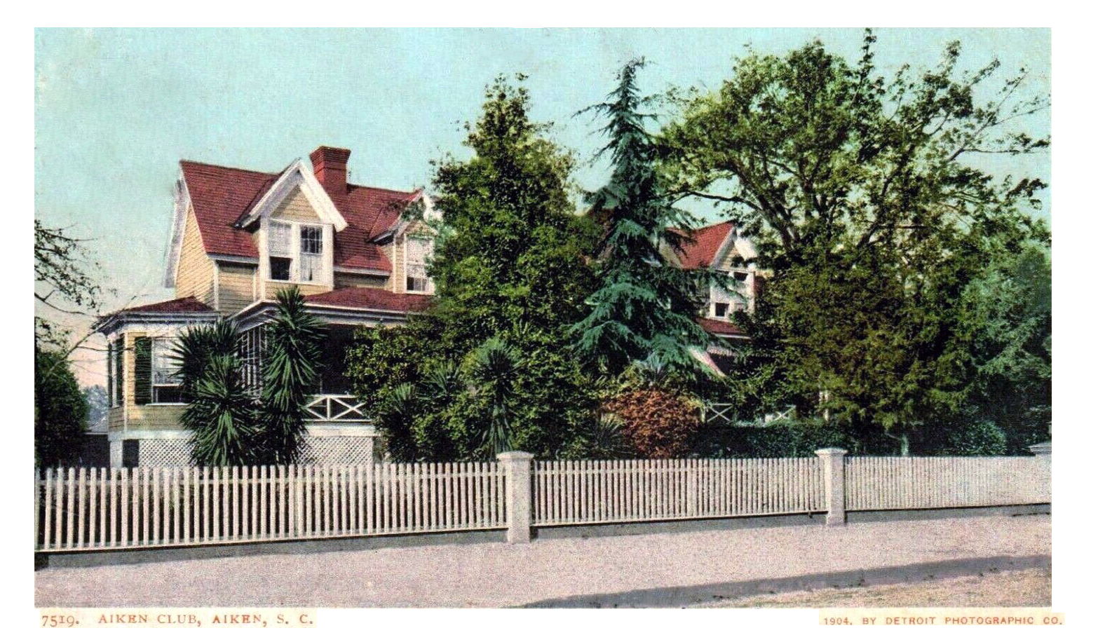 Photomechanical print (postcard) 
Undivided back