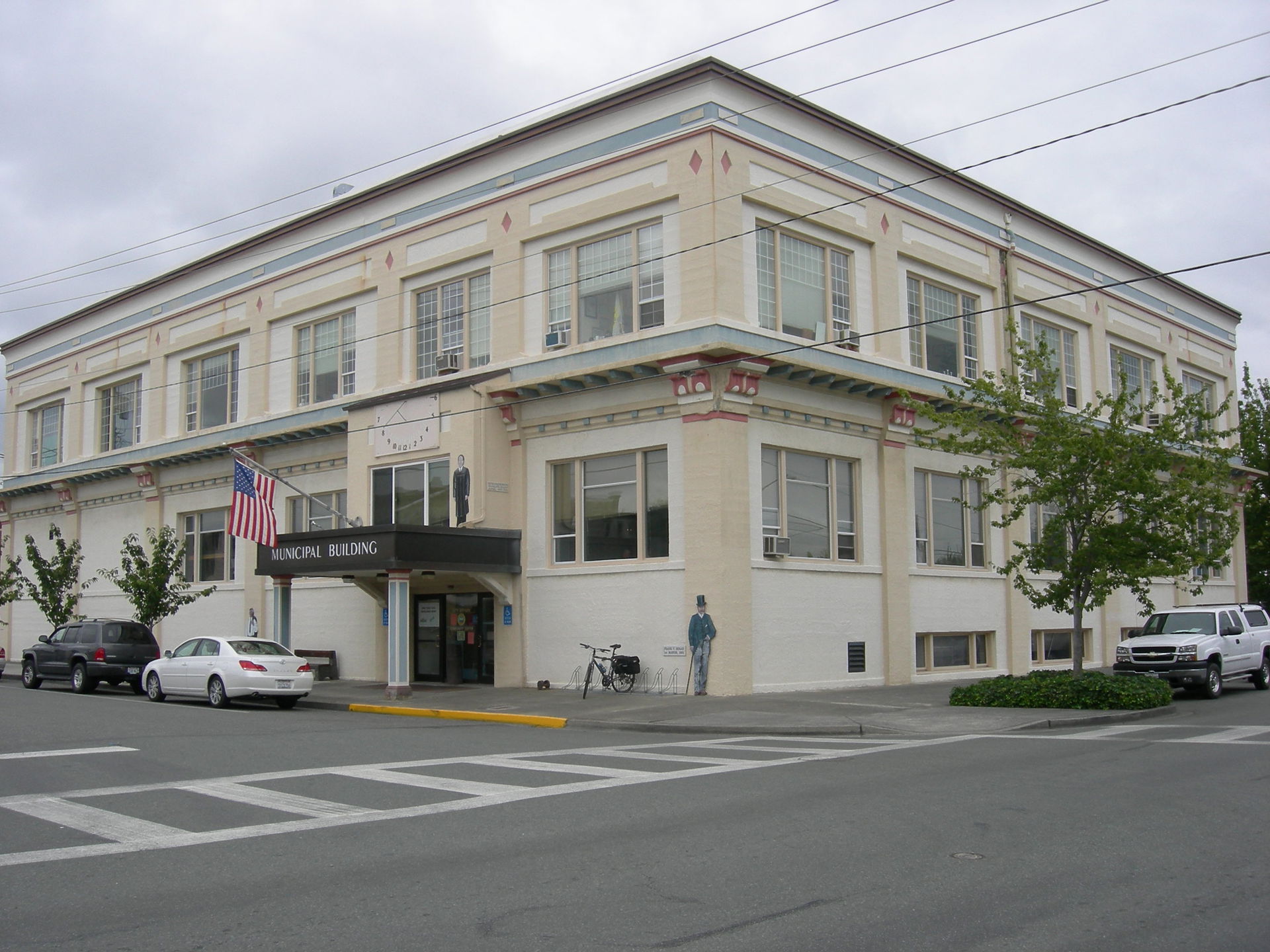 Municipal Building, 6th and Q, Anacortes, Washington. Former El…