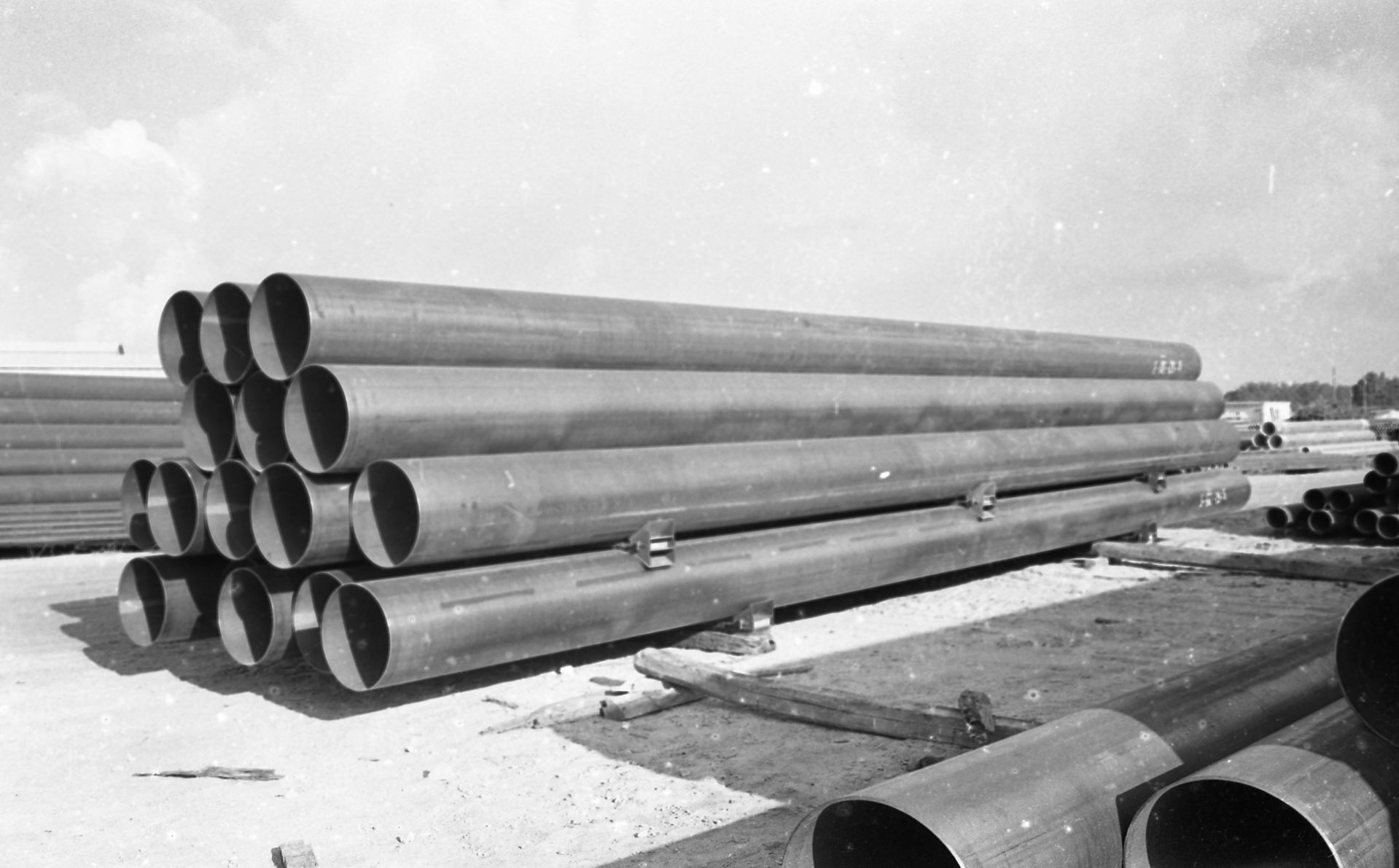 The pipe factory in Ramla.