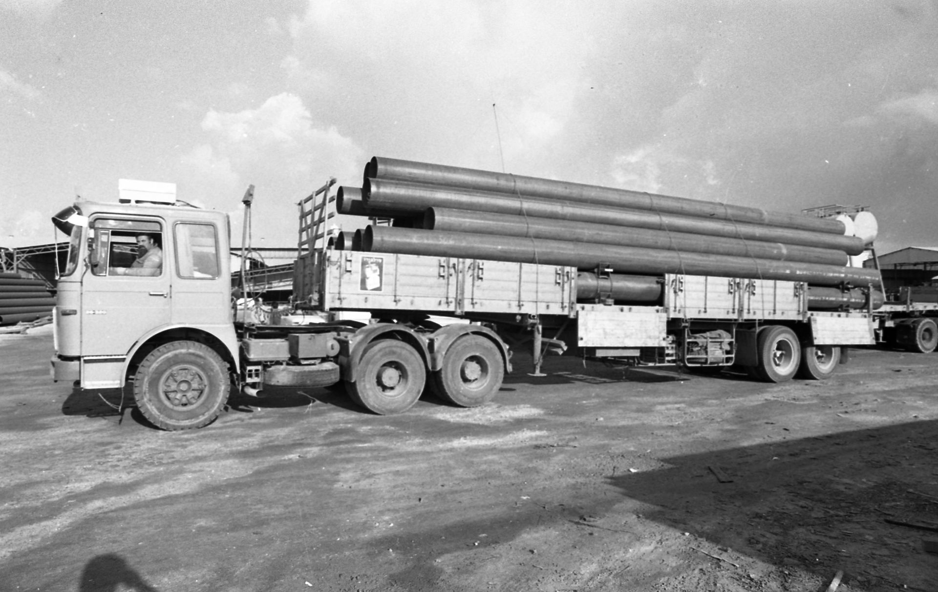 The pipe factory in Ramla.Pipe Export.