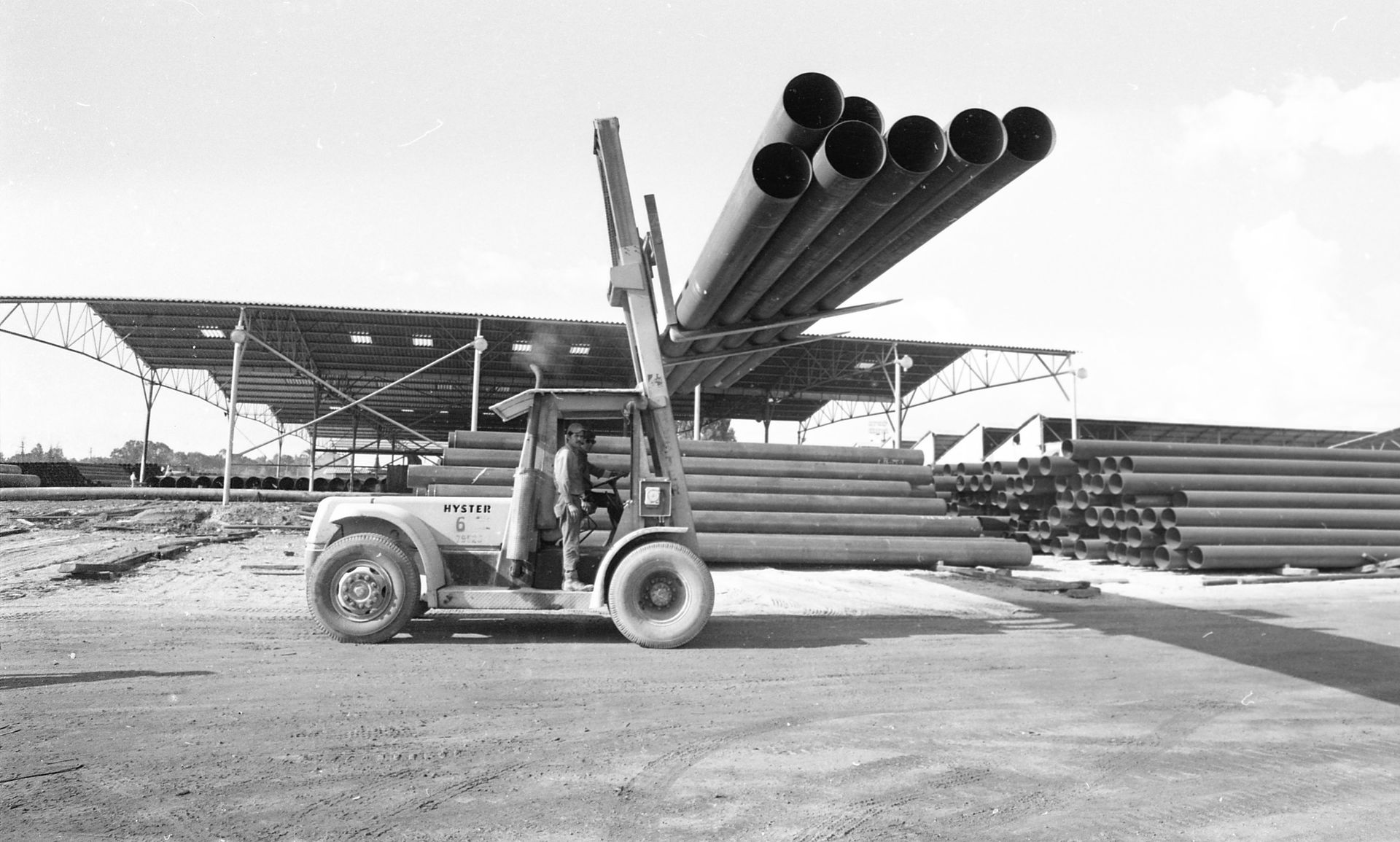 The pipe factory in Ramla.