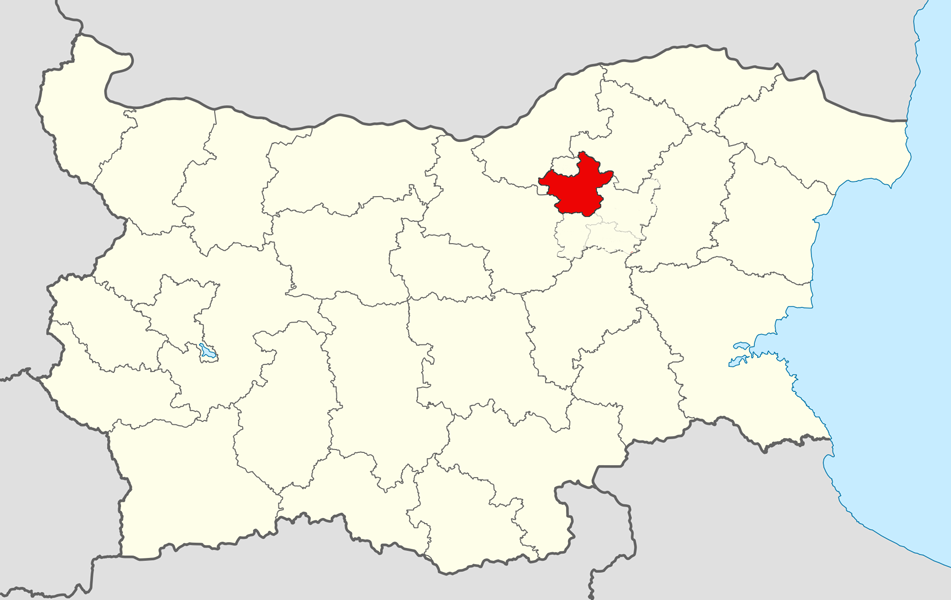 Location map of Popovo Municipality within Targovishte Province…