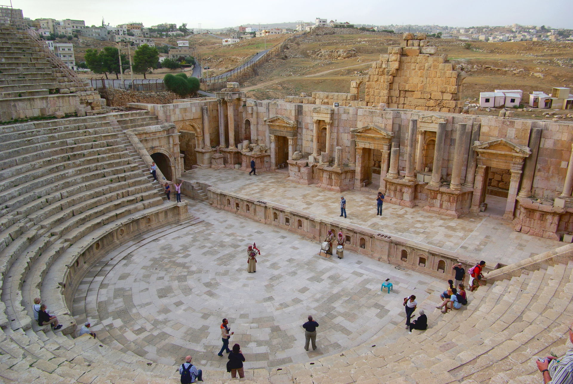 Jerash, South theater.