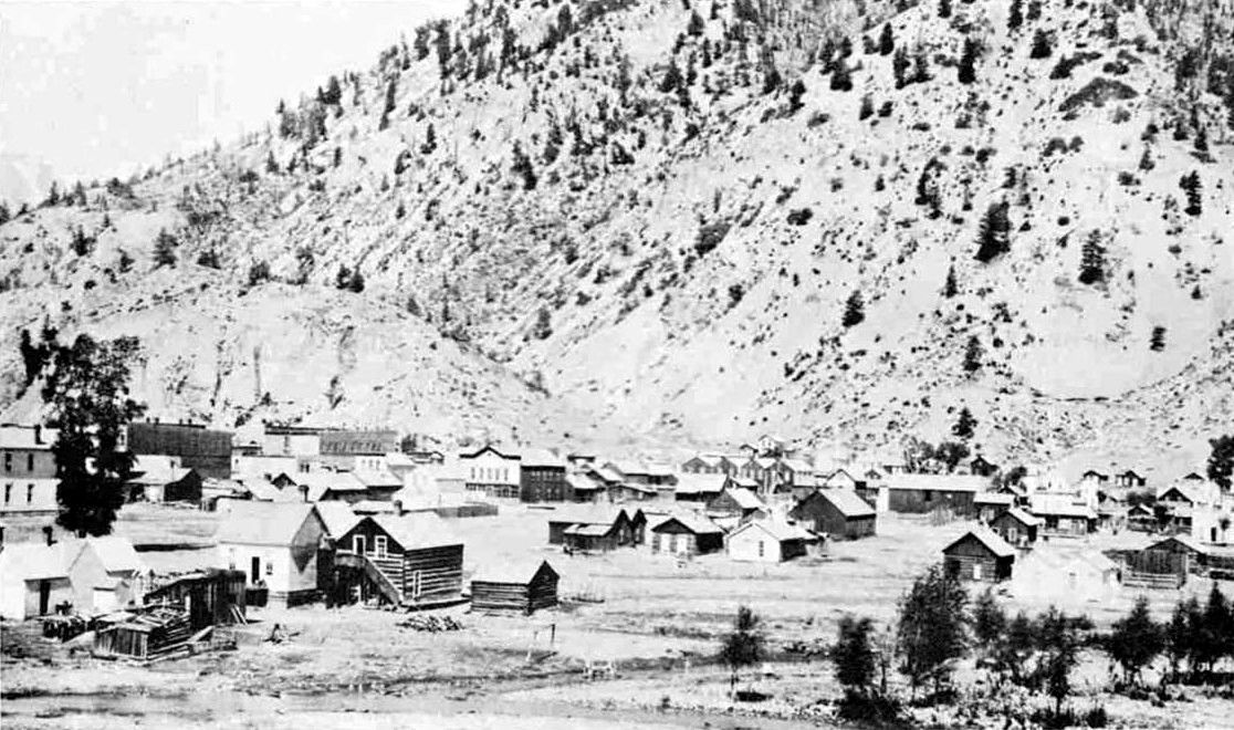 Lake City, Colorado 1880 view of town