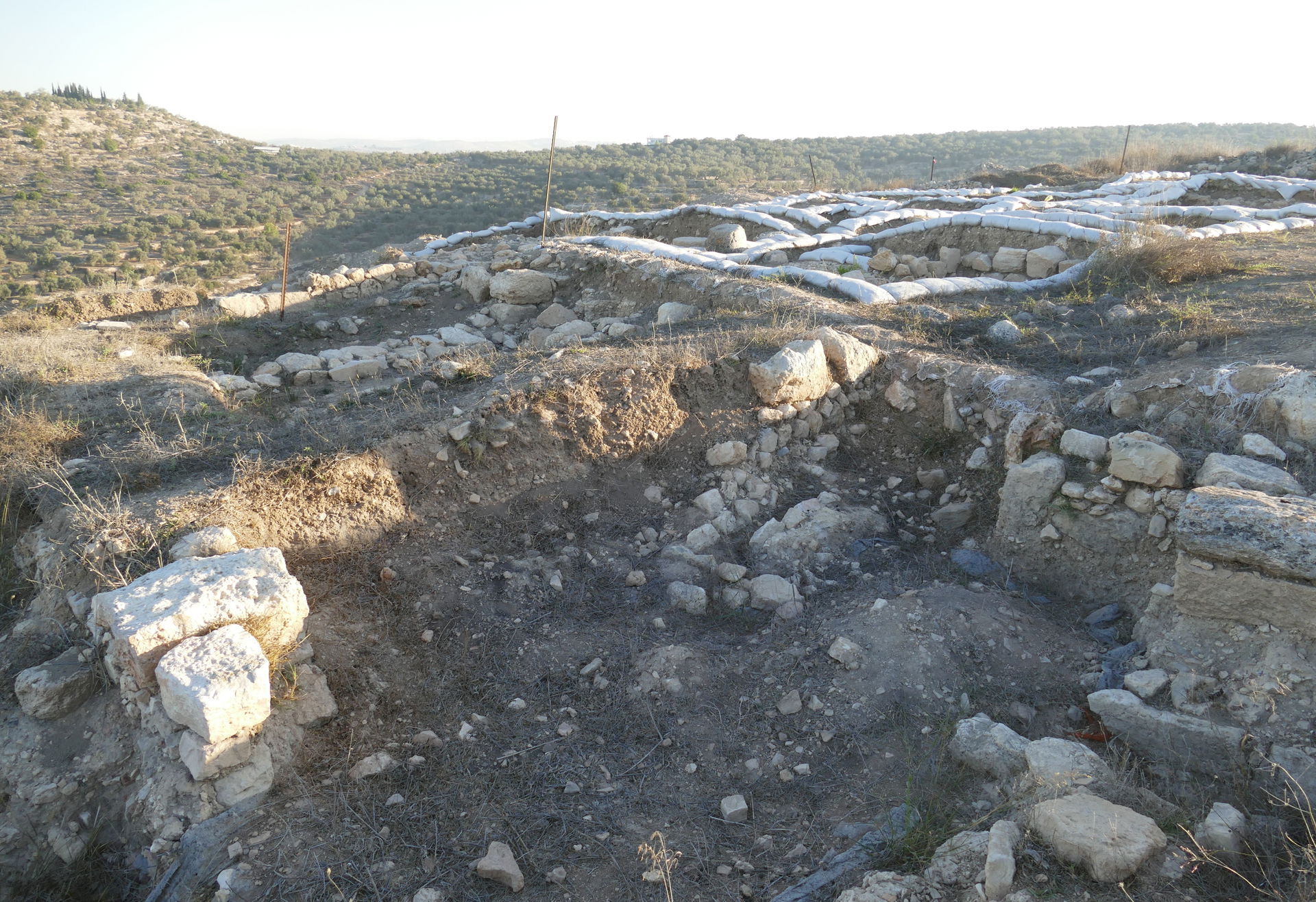 Khirbet Tibna, north of Deitr Nidham in southern Samaria.