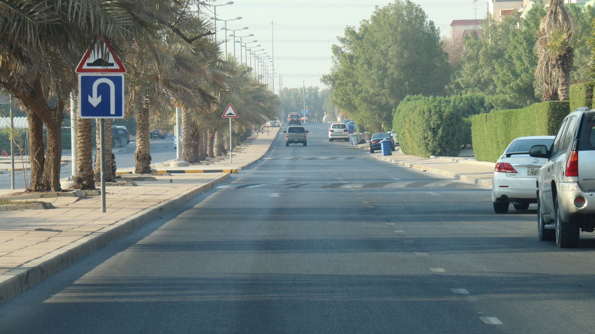 One of Al-Ardiya City's roads.