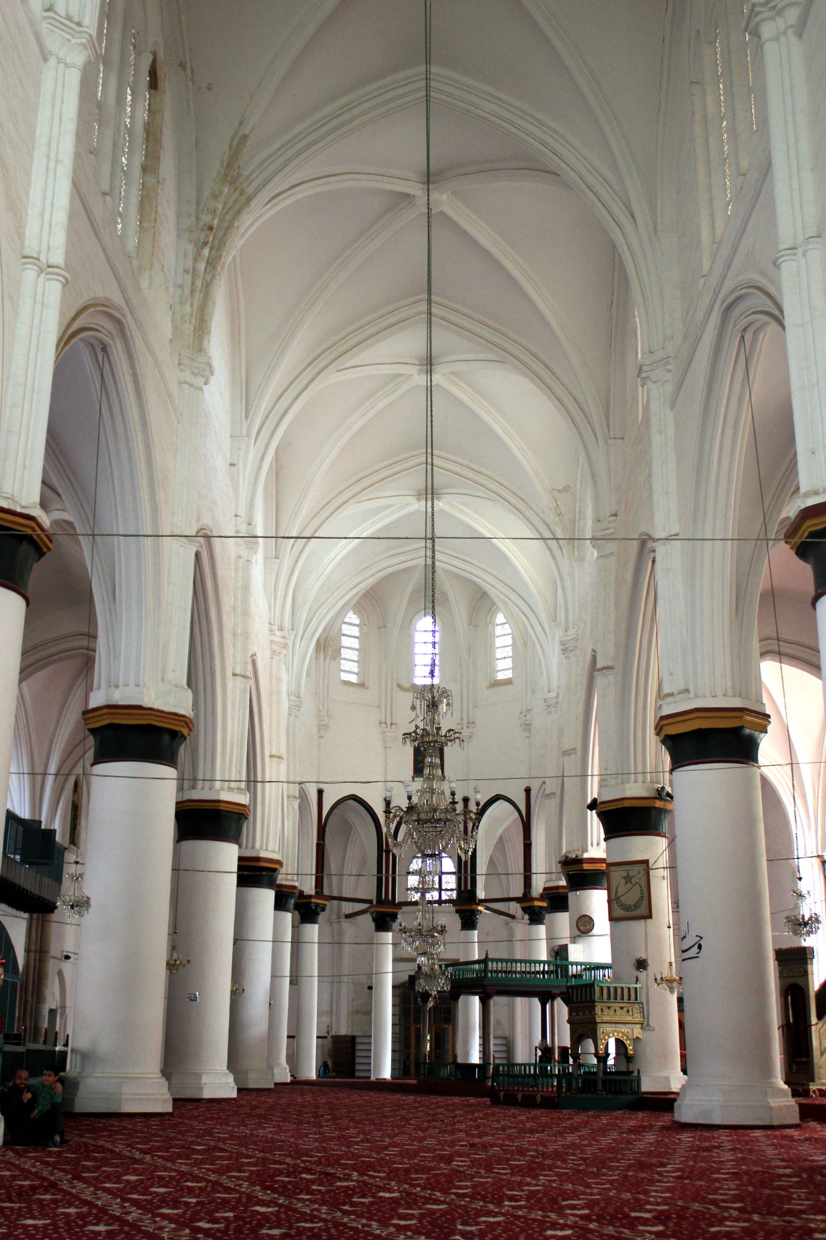 In der Selimiye-Moschee, der früheren Sophienkathedrale von Nik…