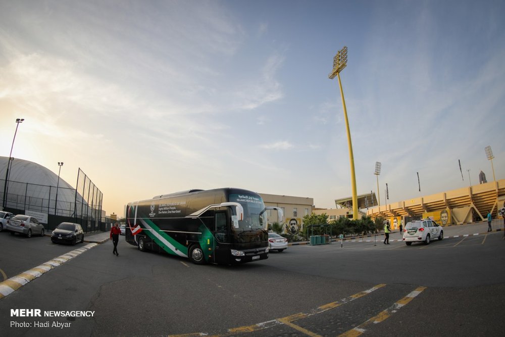 Iran training at Al-Wasl