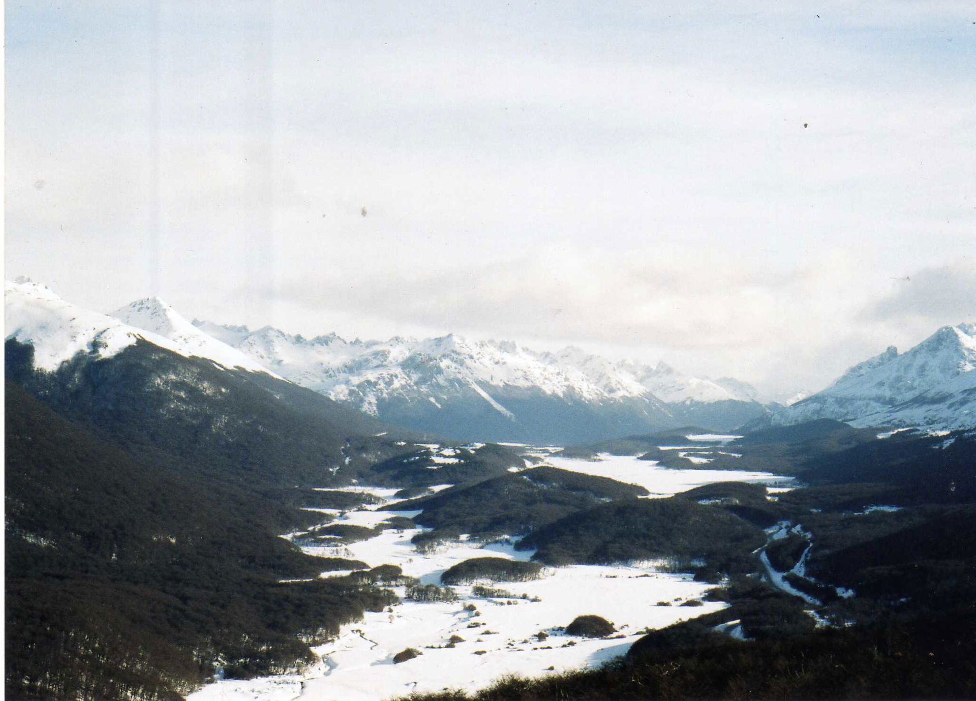 Cerro Castor, en Ushuaia, provincia de Tierra del Fuego, Argent…