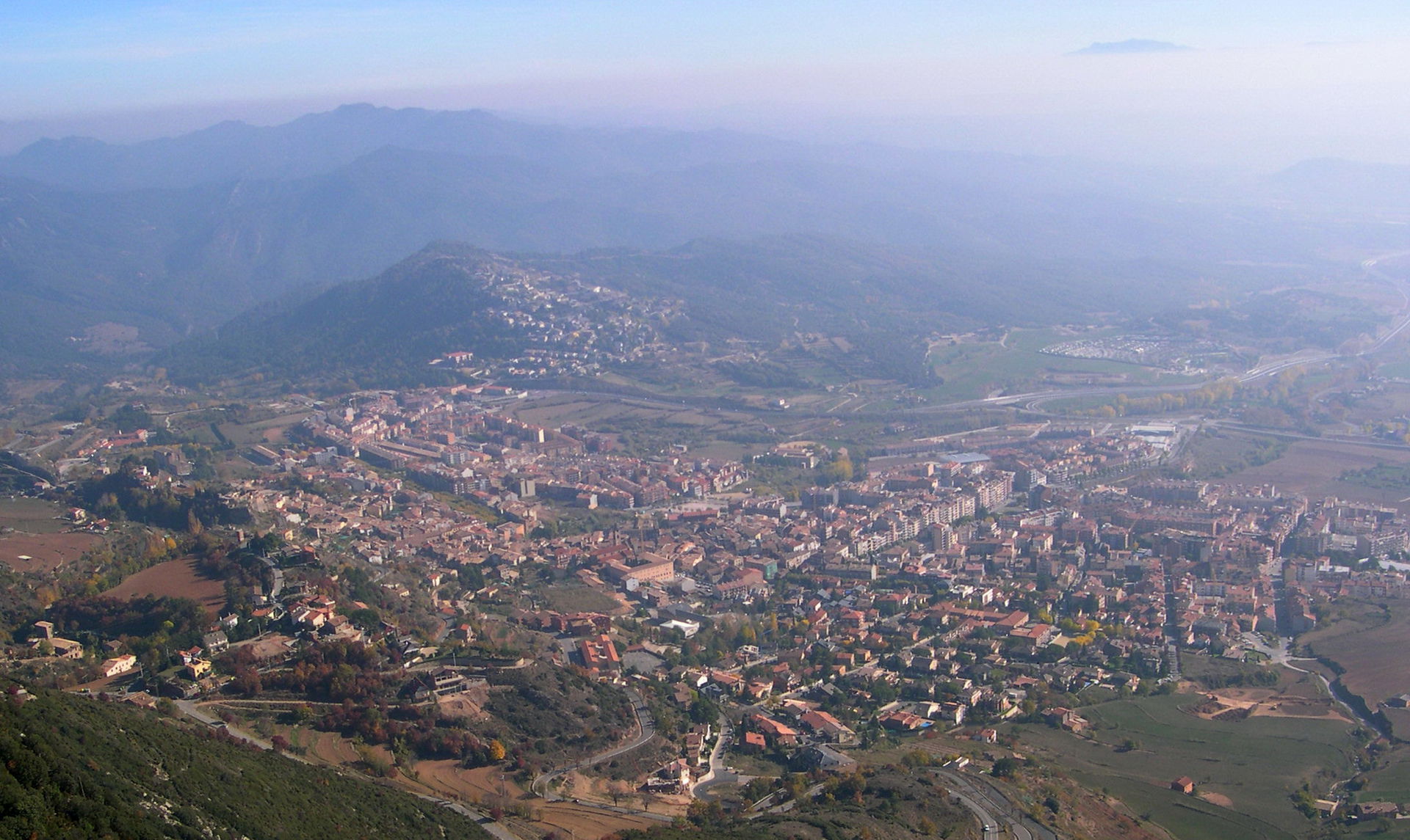 Berga from Queralt