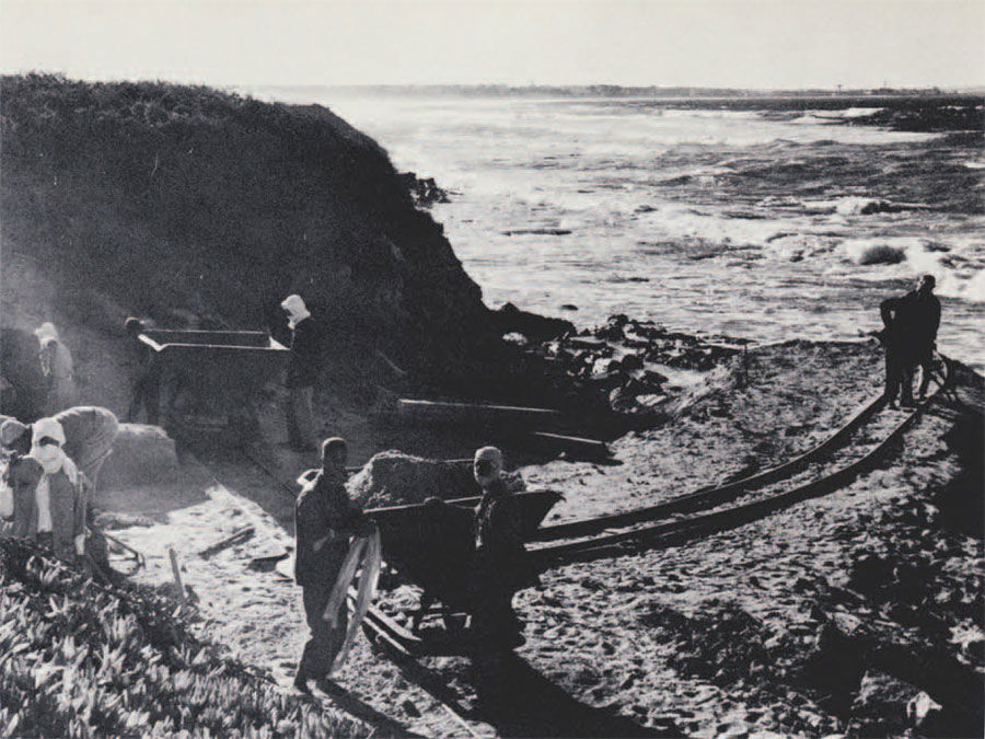 Begin of archaeological excavations in the Goodchild Trench at …