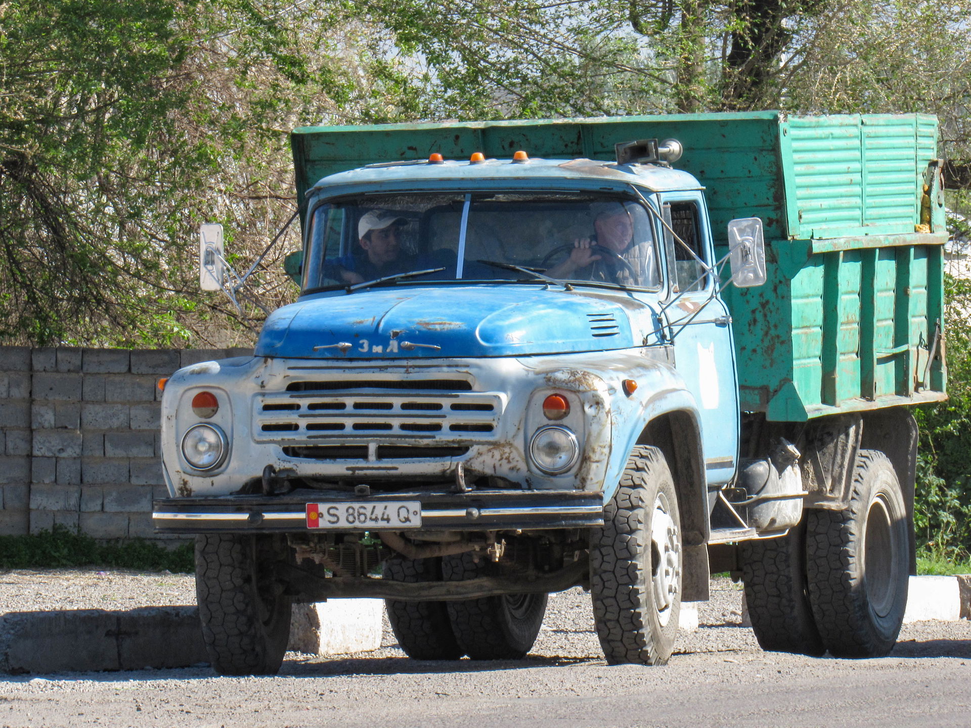 ZiL-130. Tokmok, Chuy province, Kyrgyzstan.