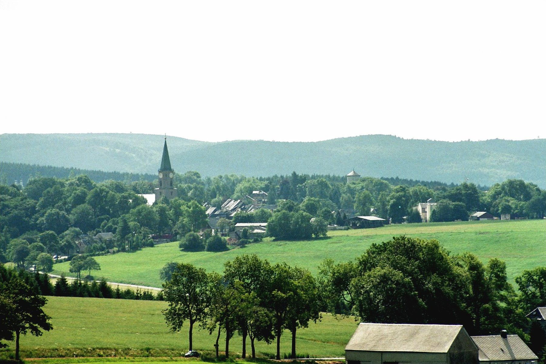 Sayda: Blick auf die Stadt
