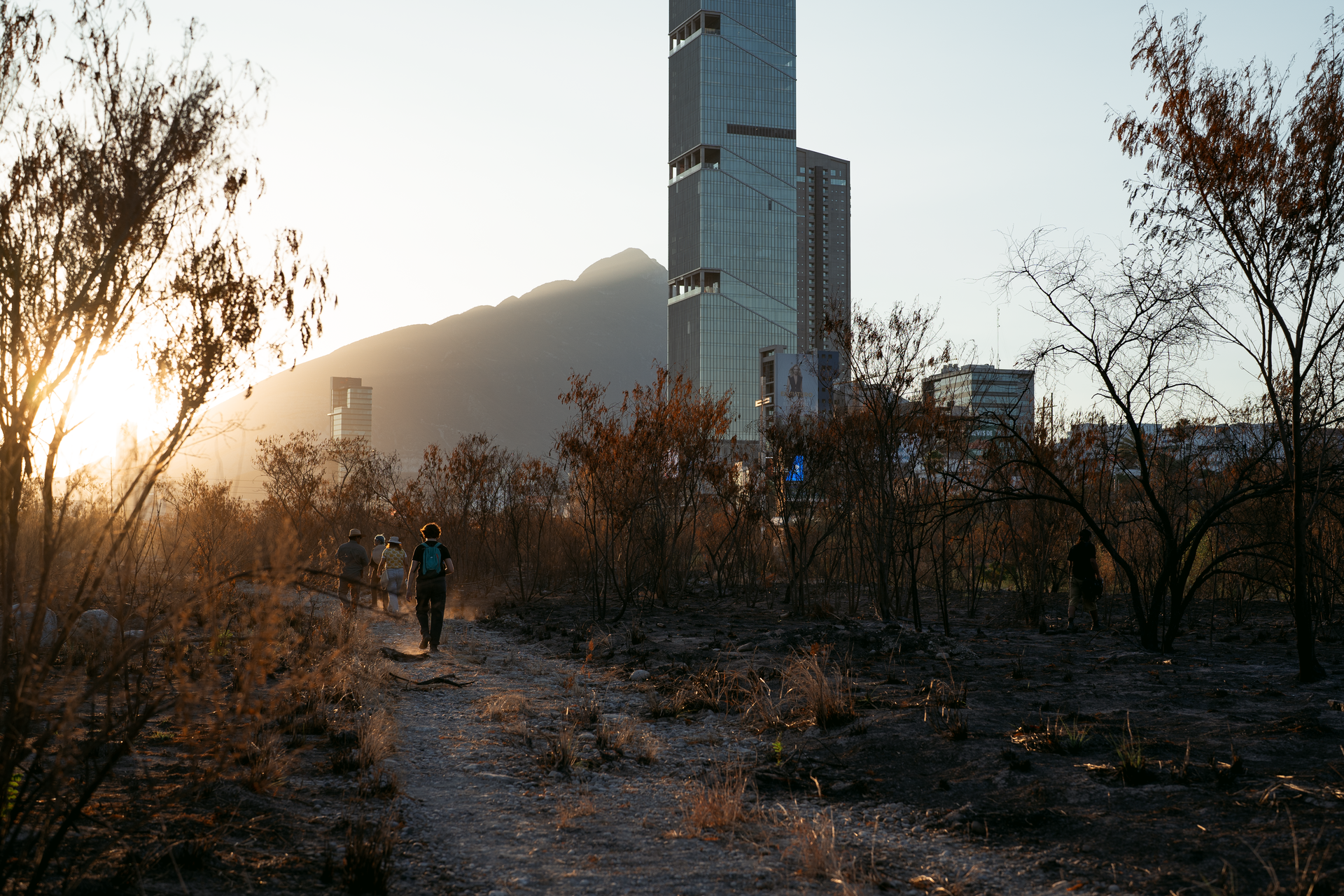 Cauce del Río Santa Catarina en Monterrey, Nuevo León, México t…