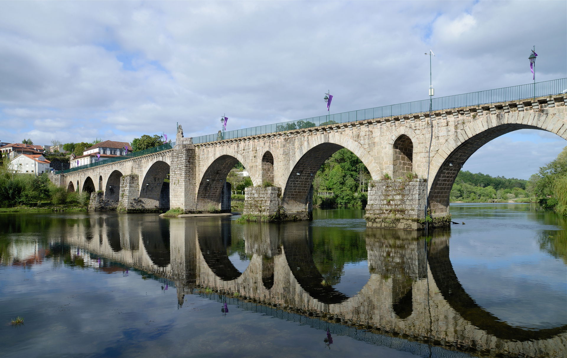 Bridge over Lima river, Ponte da Barca