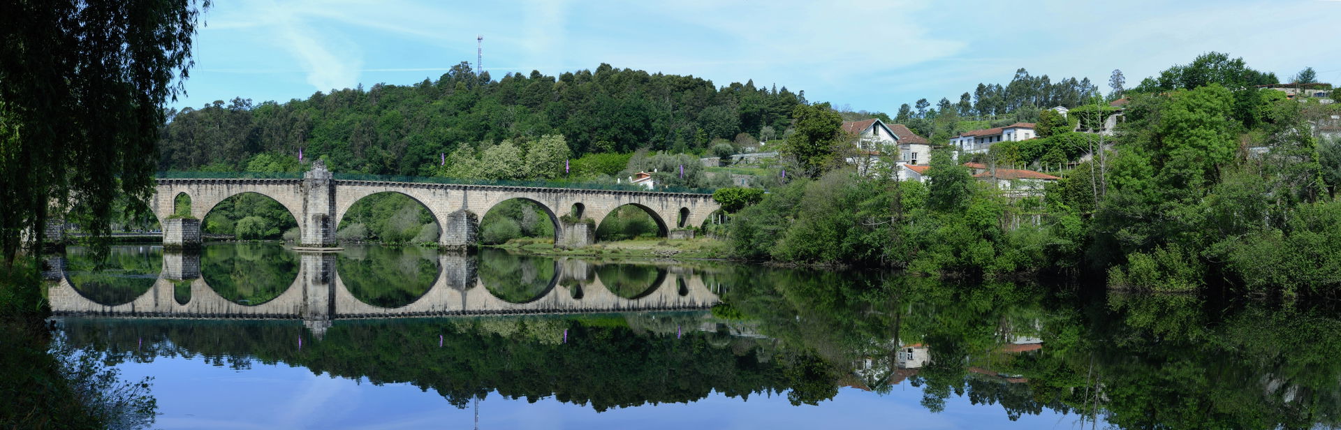 Bridge over Lima river, Ponte da Barca