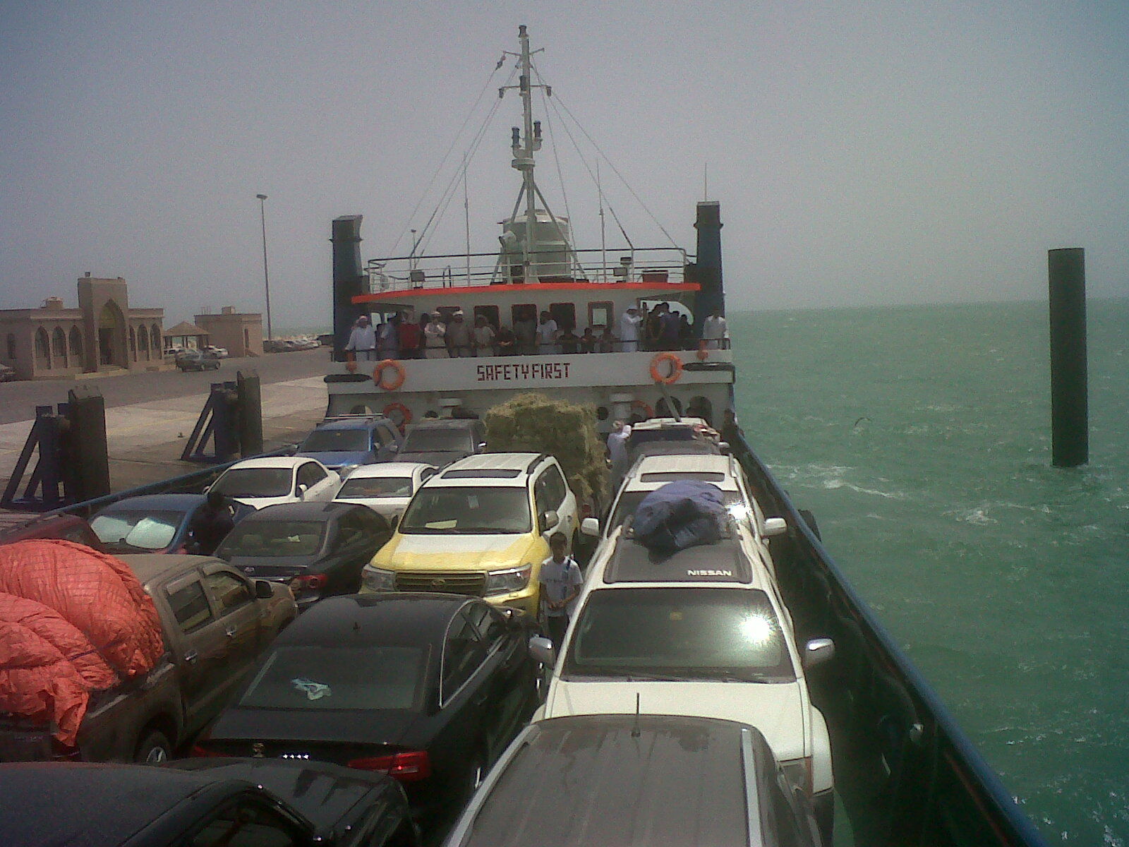 The Ferry from the mainland to Masirah Island