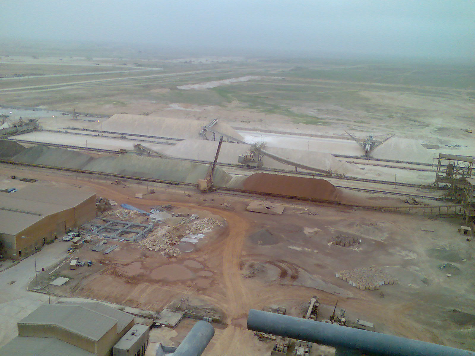 Raysut Cement Raw Material Pile