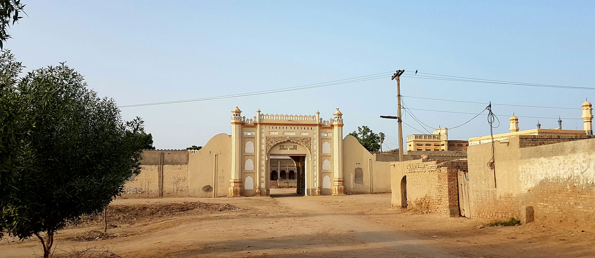 The old haveli of the village