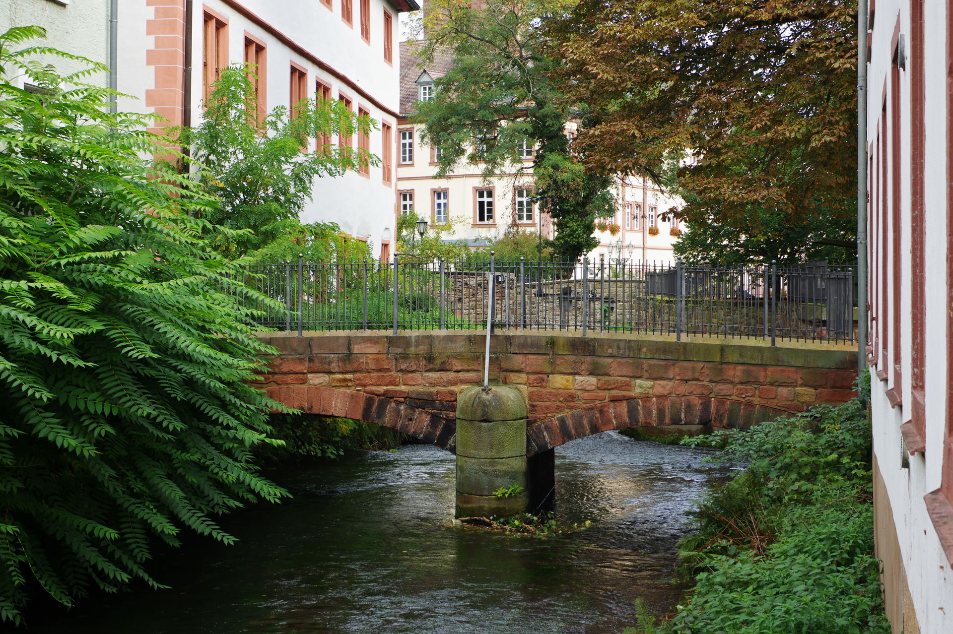 Neustadt an der Weinstraße, Speyerbach mit Brücke