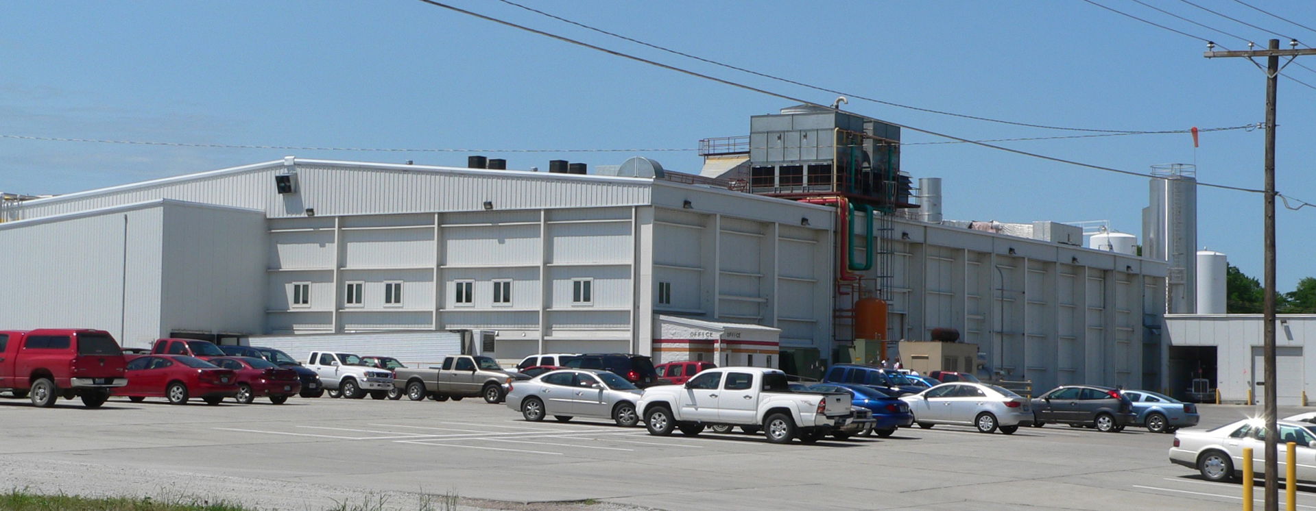 Leprino Foods cheese- and whey-manufacturing plant in Ravenna, …